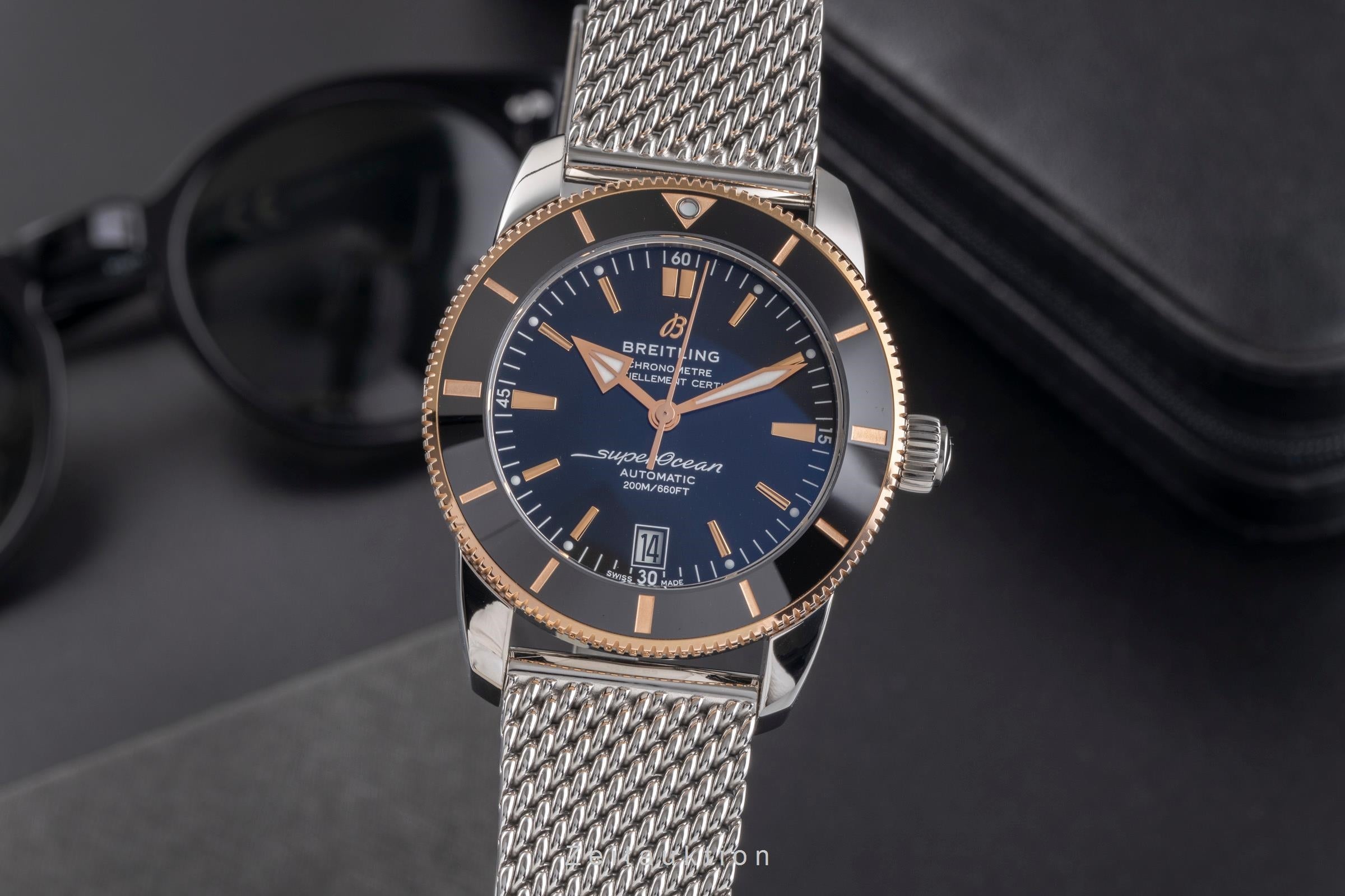 Breitling Superocean acier / or  automatique montre pour hommes UB2010121B1S1  [2504610]