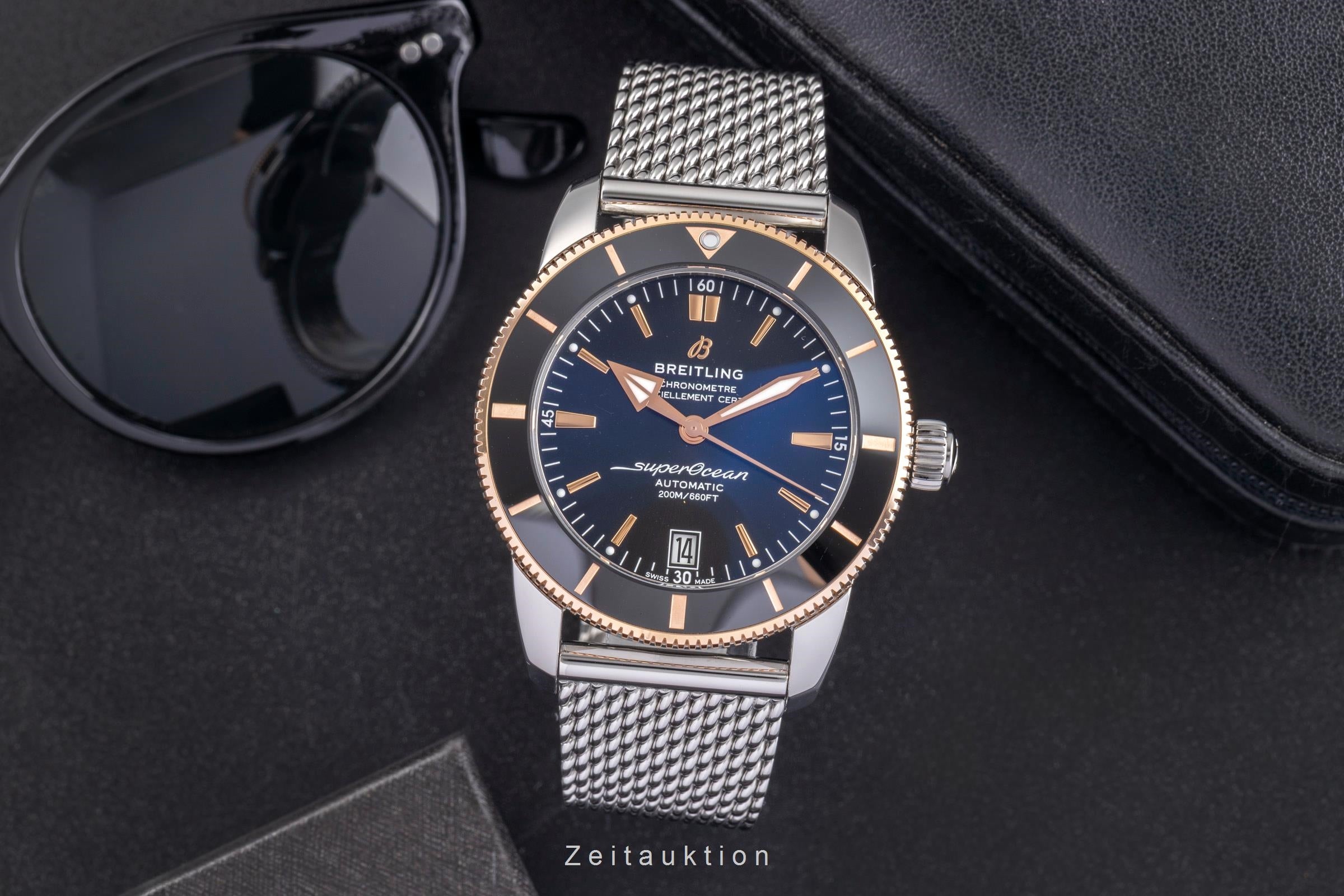 Breitling Superocean acier / or  automatique montre pour hommes UB2010121B1S1  [2504610]