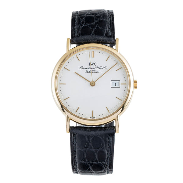 IWC Portofino 18 ct gold quartz men's watch IW333103  [2504614]