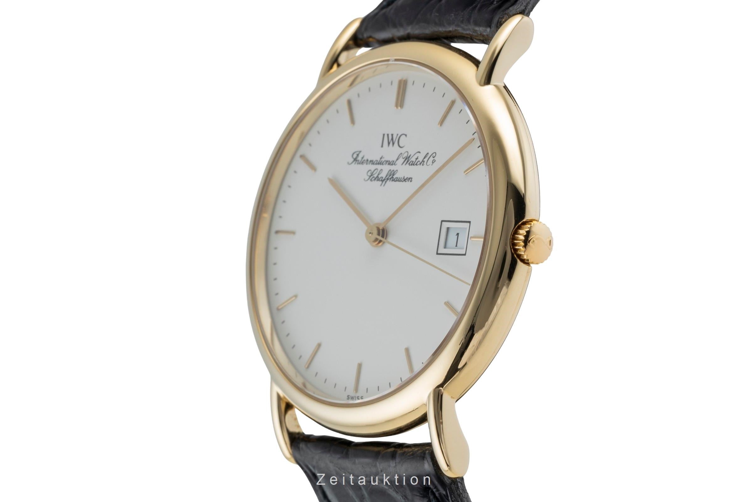 IWC Portofino 18 ct gold quartz men's watch IW333103  [2504614]