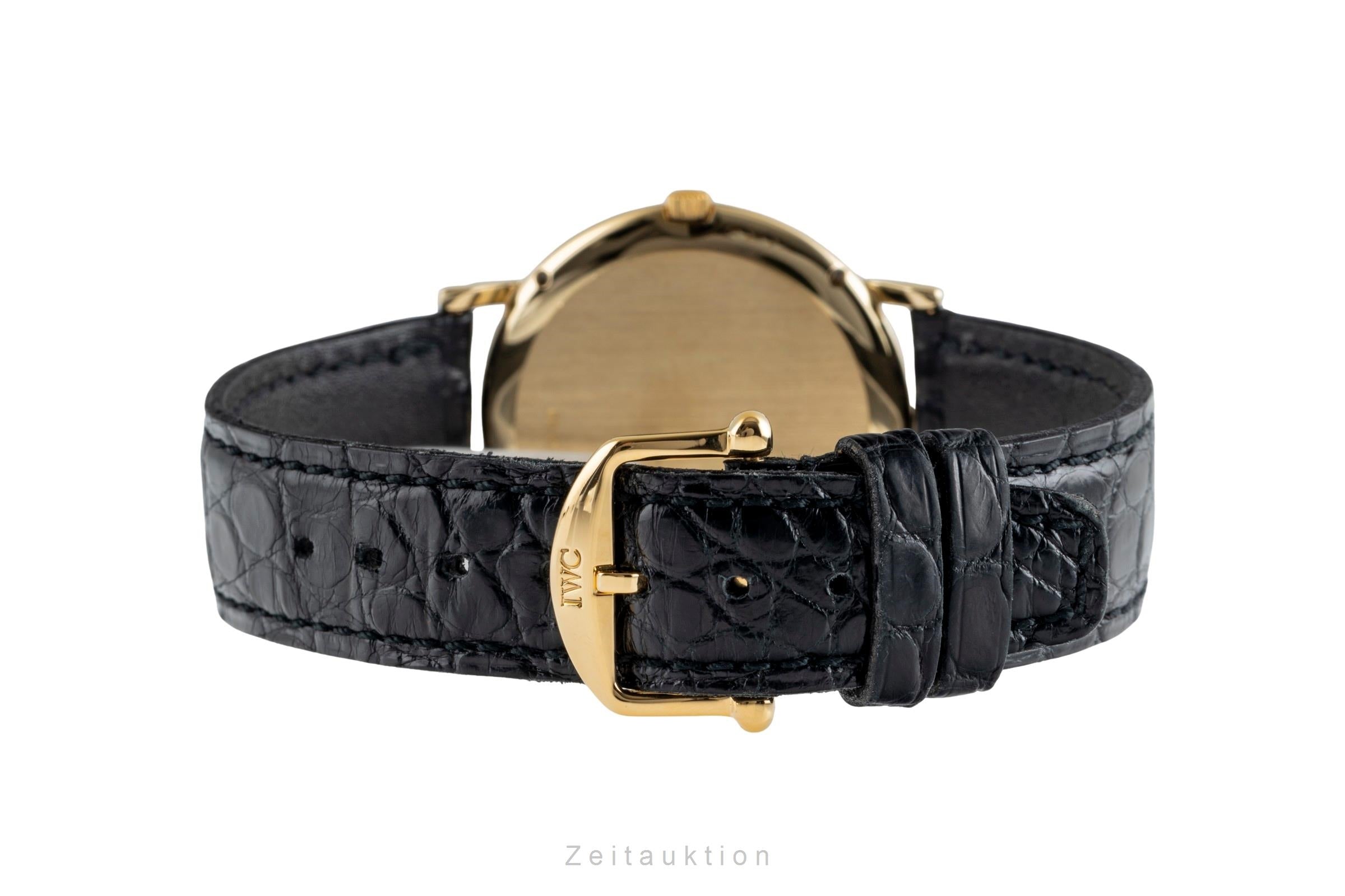 IWC Portofino 18 ct gold quartz men's watch IW333103  [2504614]