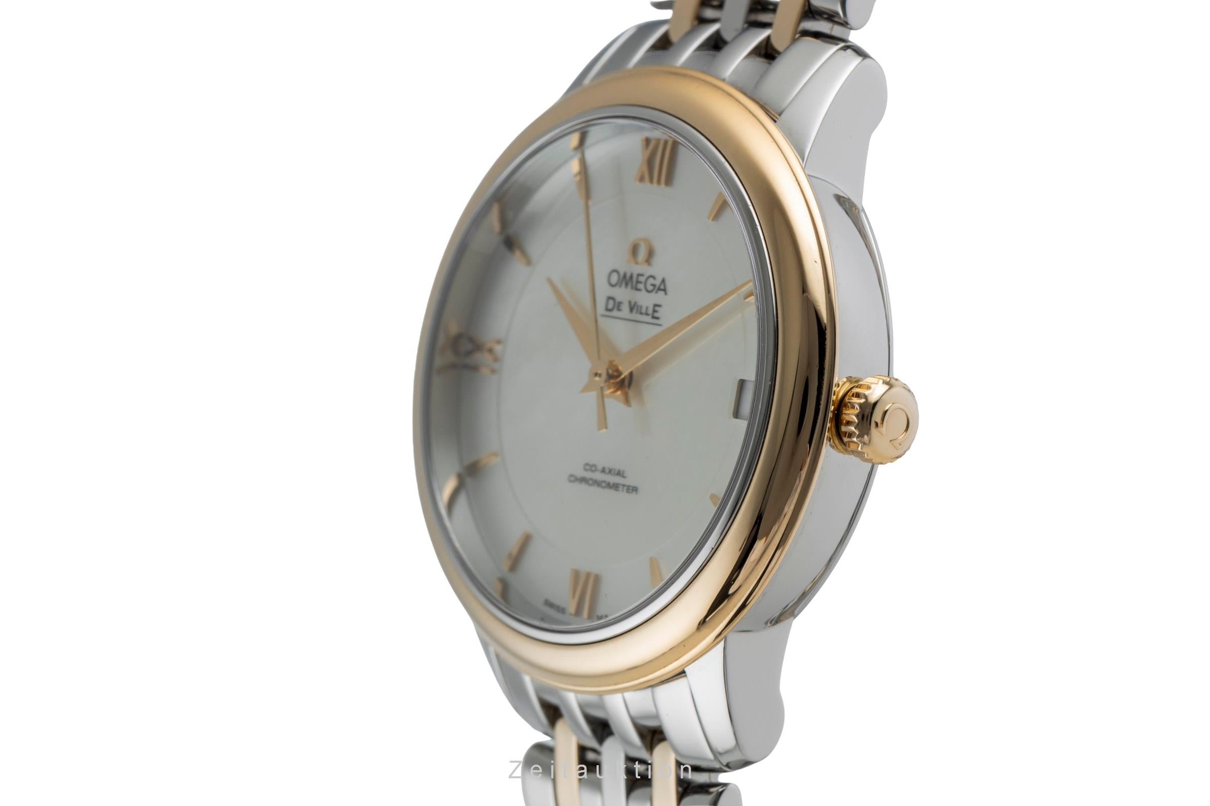 Omega De Ville acciaio / oro automatismo orologio da donna 424.20.33.20.05.001 LP: 6700EUR  [2504615]
