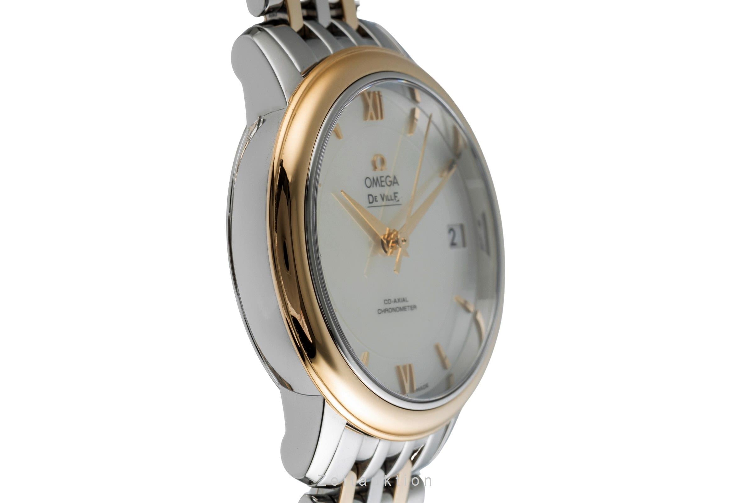 Omega De Ville acciaio / oro automatismo orologio da donna 424.20.33.20.05.001 LP: 6700EUR  [2504615]