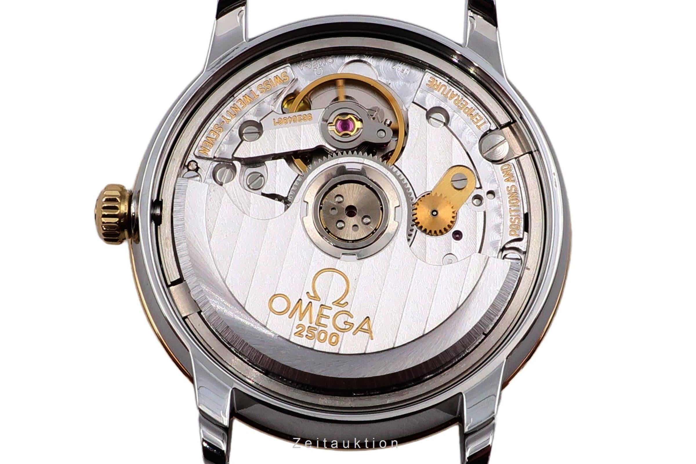 Omega De Ville acciaio / oro automatismo orologio da donna 424.20.33.20.05.001 LP: 6700EUR  [2504615]