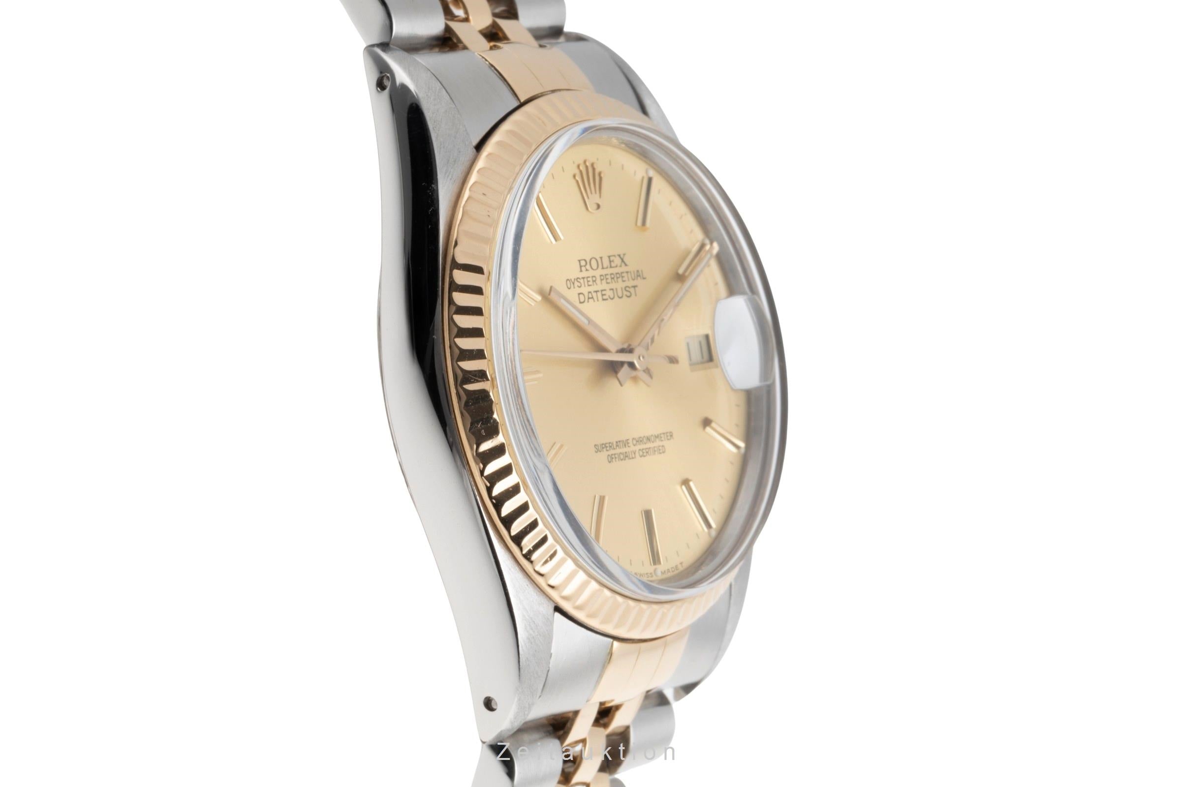 Rolex Datejust steel / gold automatic men's watch 16013  [2504616]