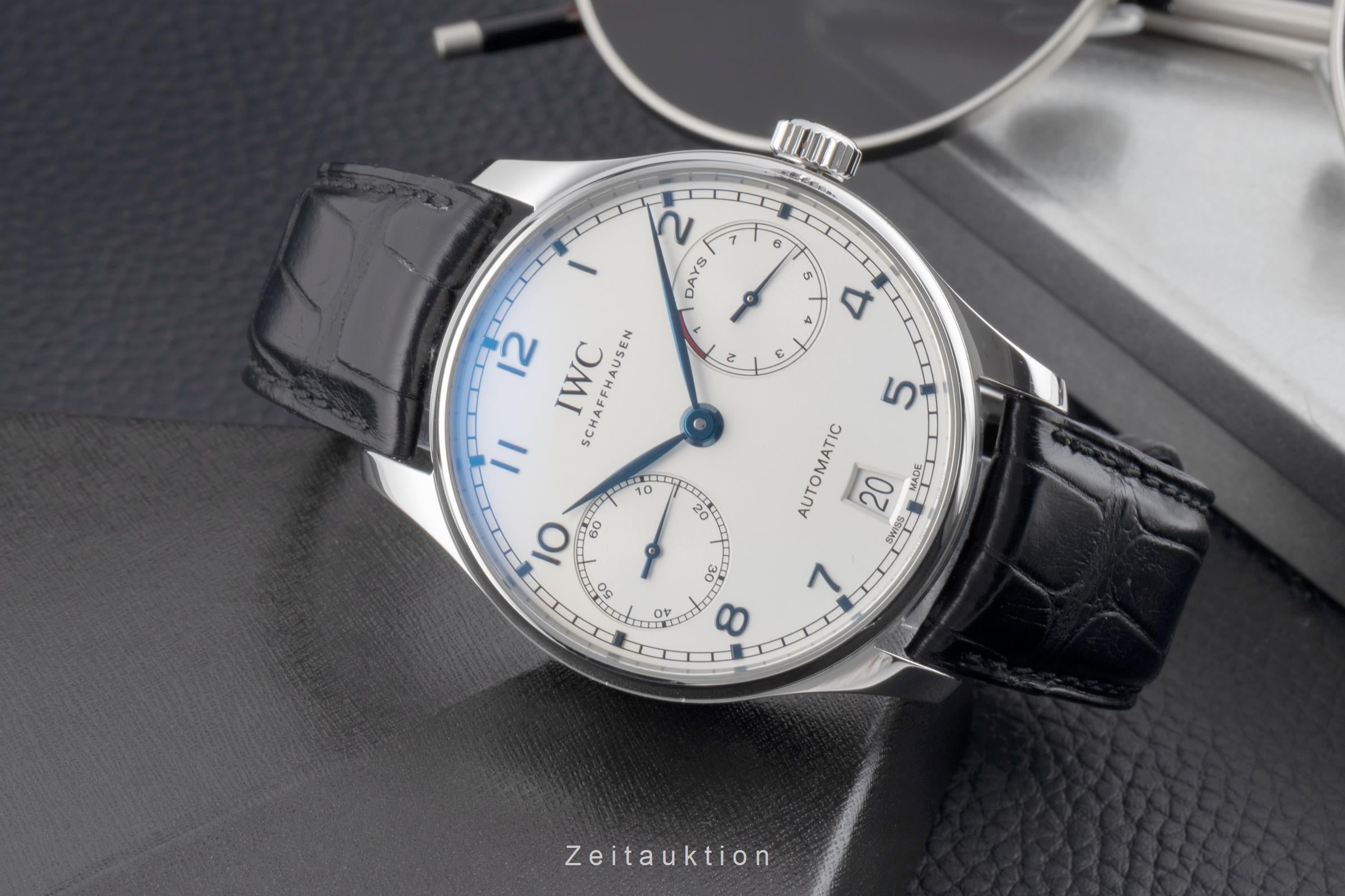 IWC Portugieser steel automatic men's watch IW500705  [2504618]