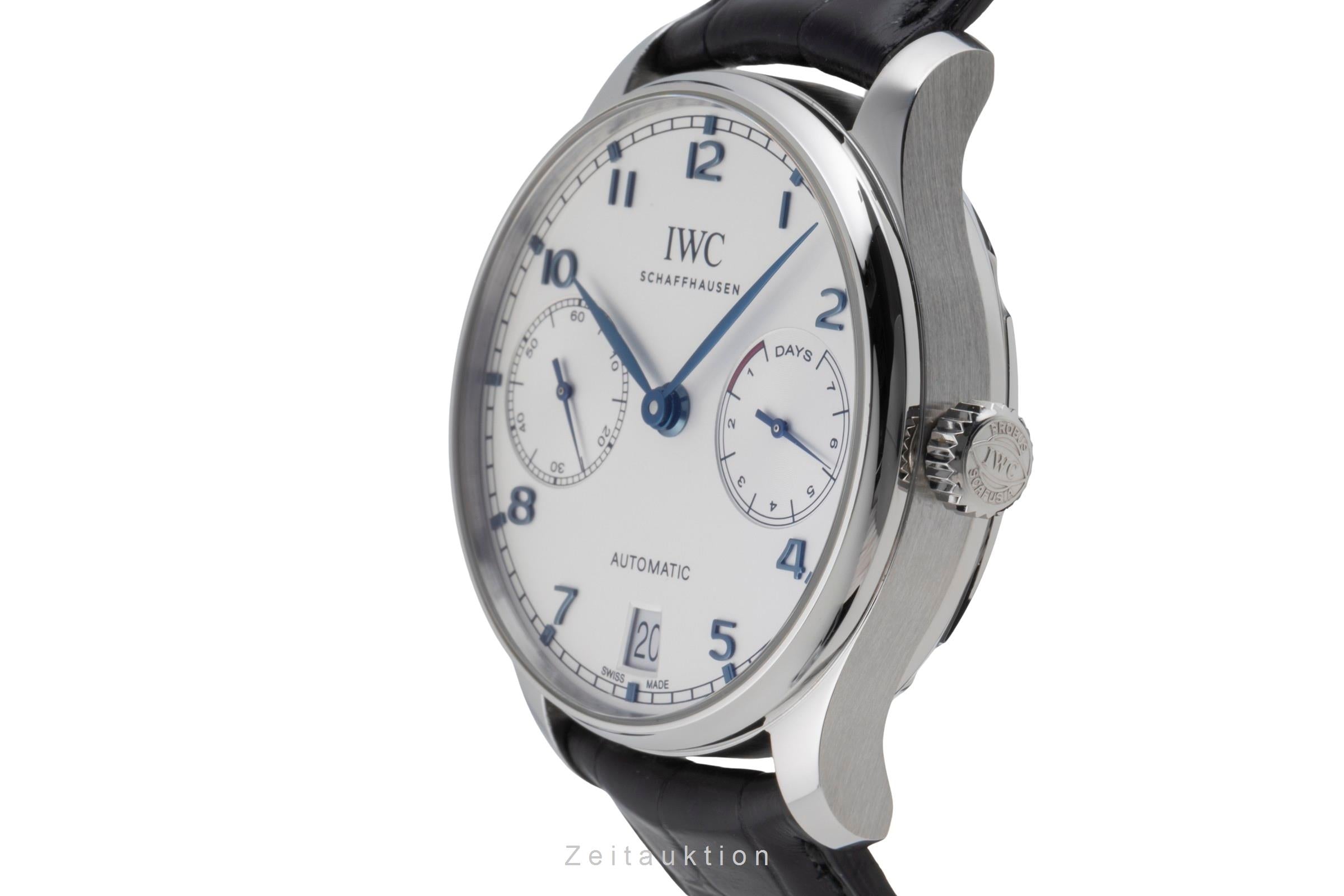 IWC Portugieser steel automatic men's watch IW500705  [2504618]
