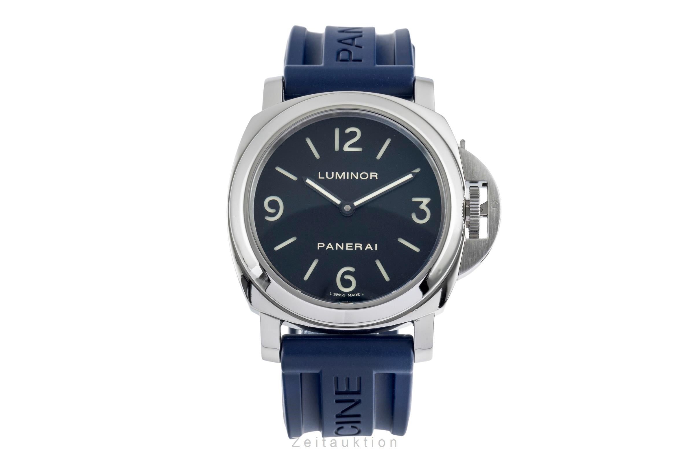 Panerai Luminor  acciaio carica manuale orologio da uomo PAM00112 LP: 5700EUR  [2504620]