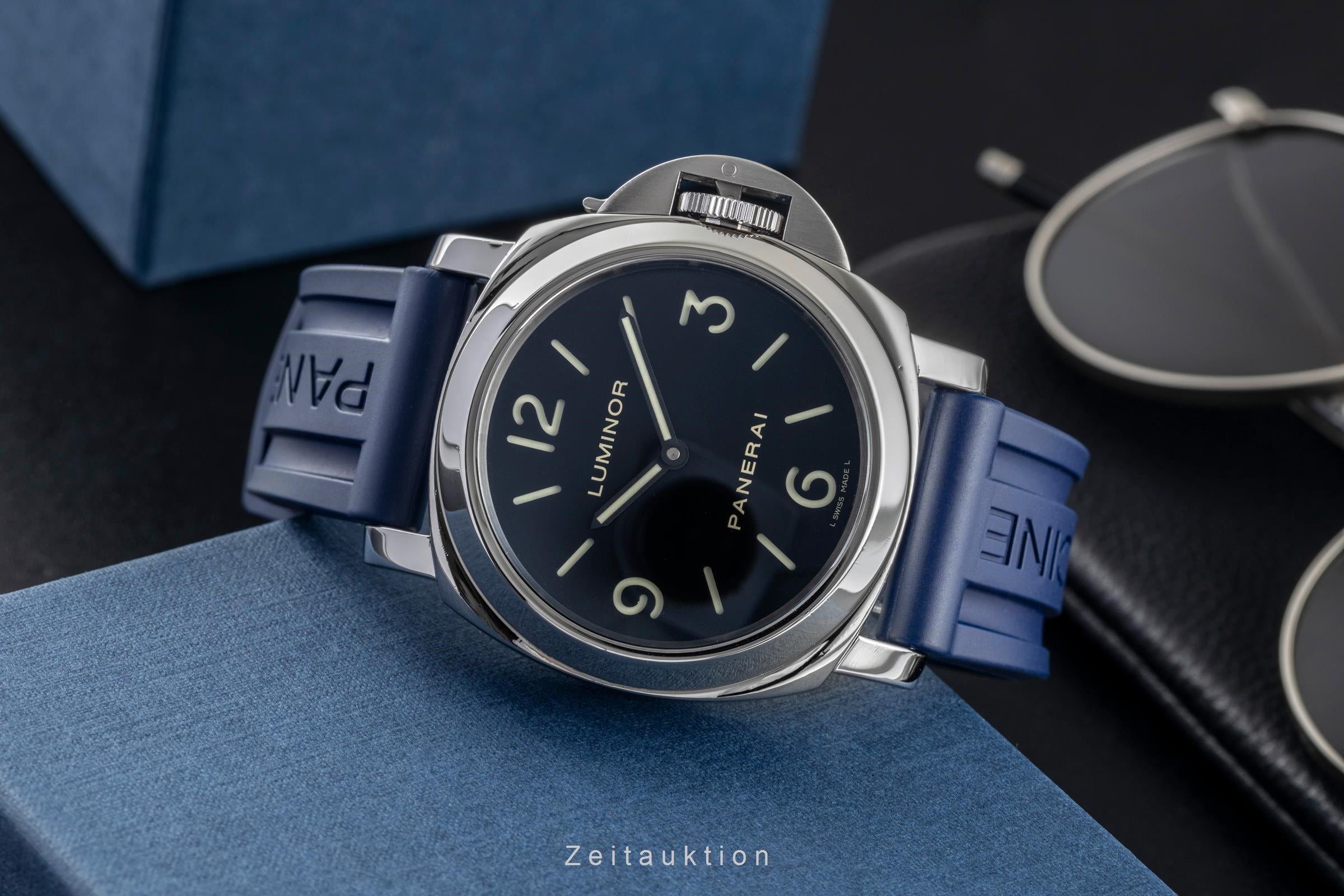Panerai Luminor  acciaio carica manuale orologio da uomo PAM00112 LP: 5700EUR  [2504620]