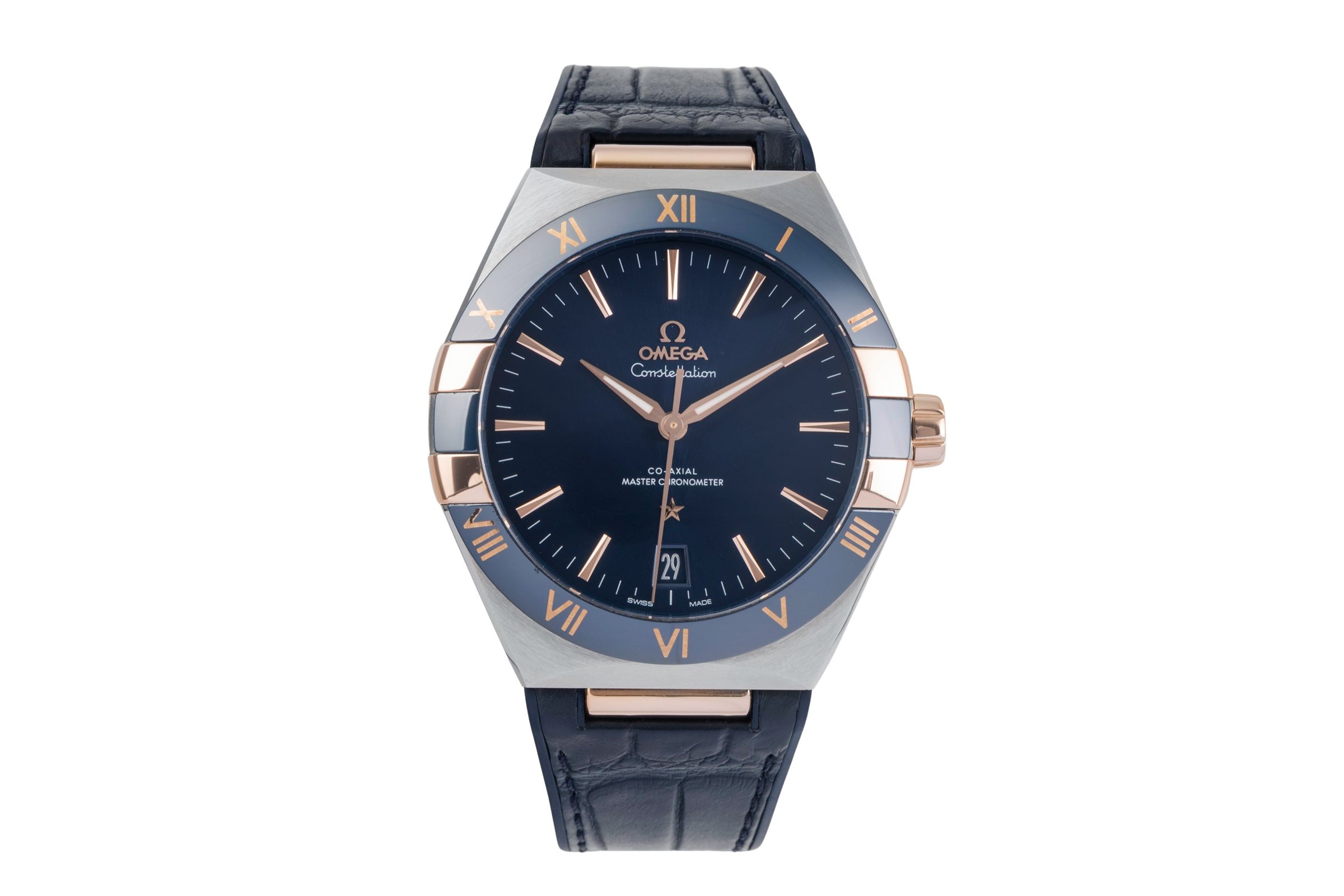 Omega Constellation steel / gold automatic men's watch 131.23.41.21.03.001  [2504622]
