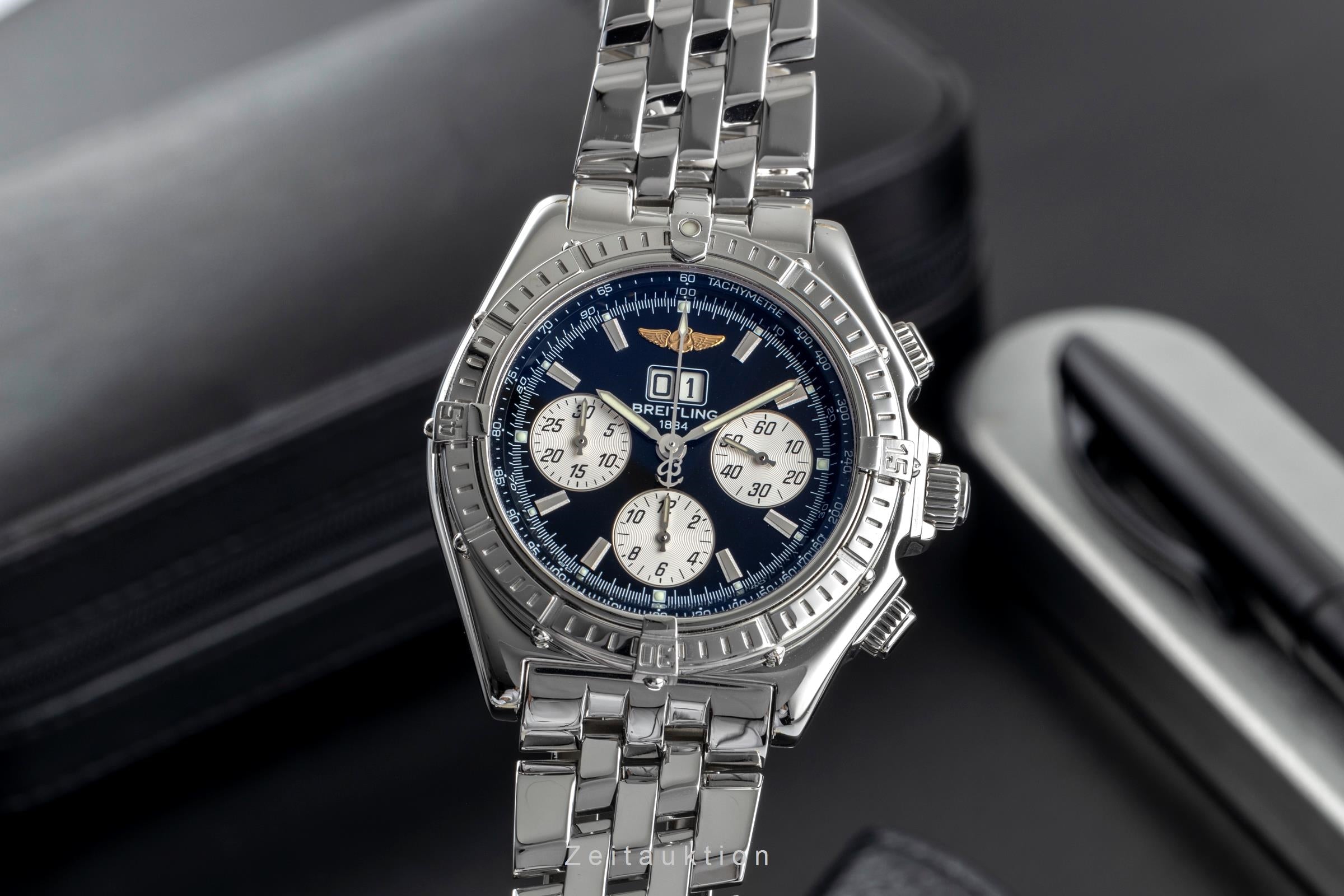 Breitling Crosswind chronograph steel automatic Kal. B44 Ref