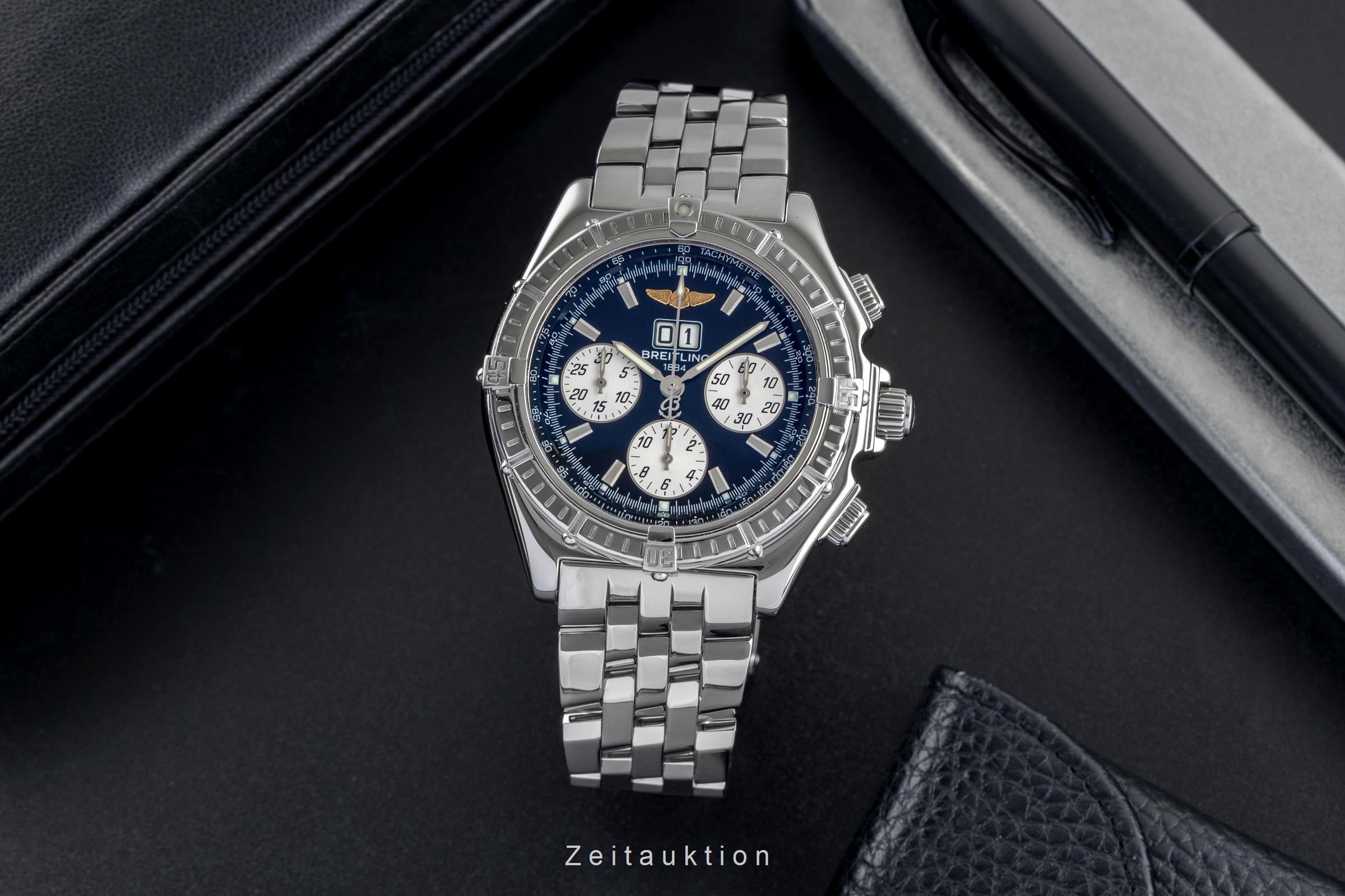 Breitling Crosswind cronógrafo acero automático reloj para caballeros A44355  [2504624]