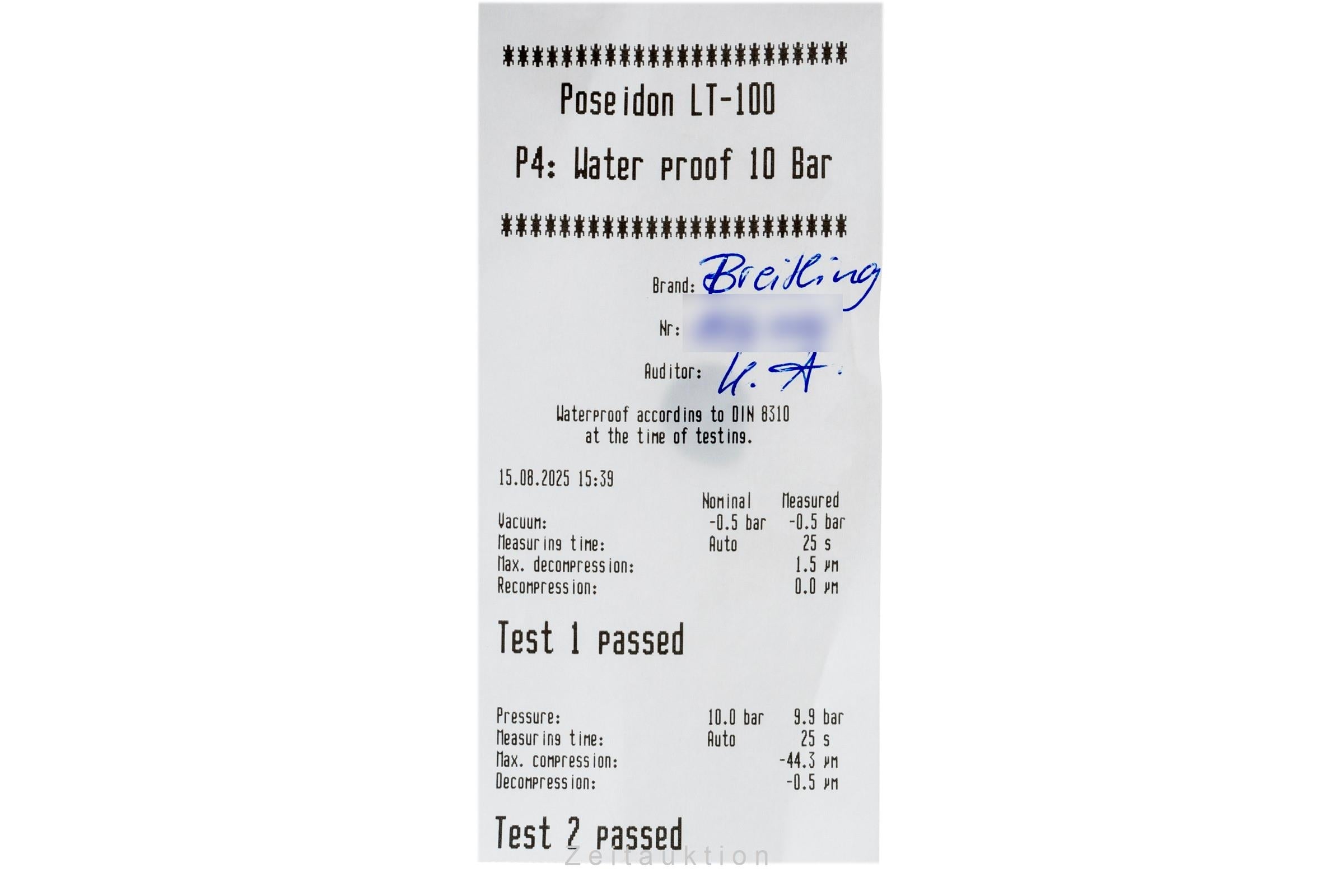 Breitling Crosswind cronógrafo acero automático reloj para caballeros A44355  [2504624]