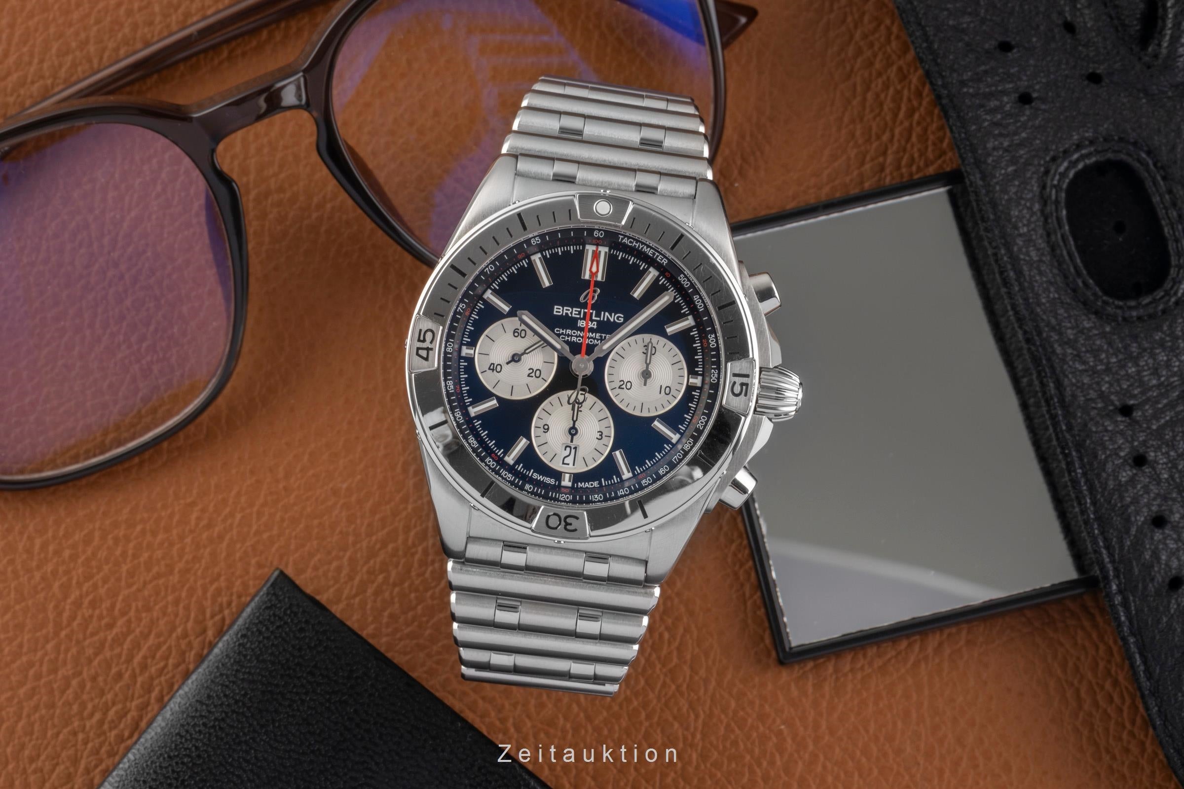 Breitling Chronomat chronographe acier automatique montre pour hommes AB0134101B1A1  [2504629]