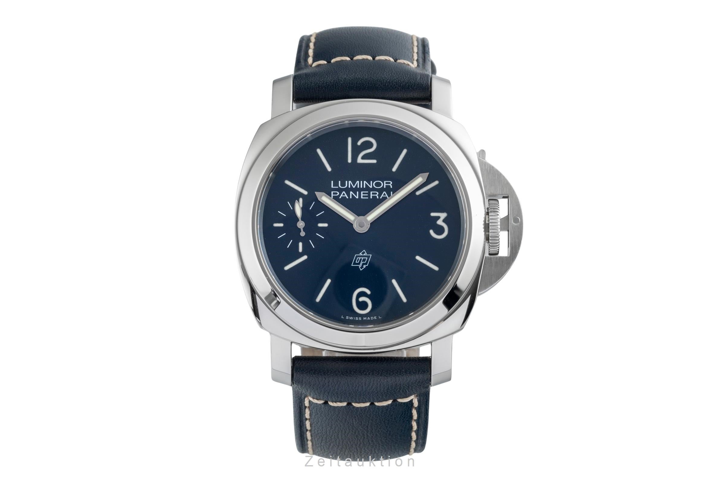 Panerai Luminor  acier à remontage manuel montre pour hommes PAM01085 LP: 6200EUR  [2504631]