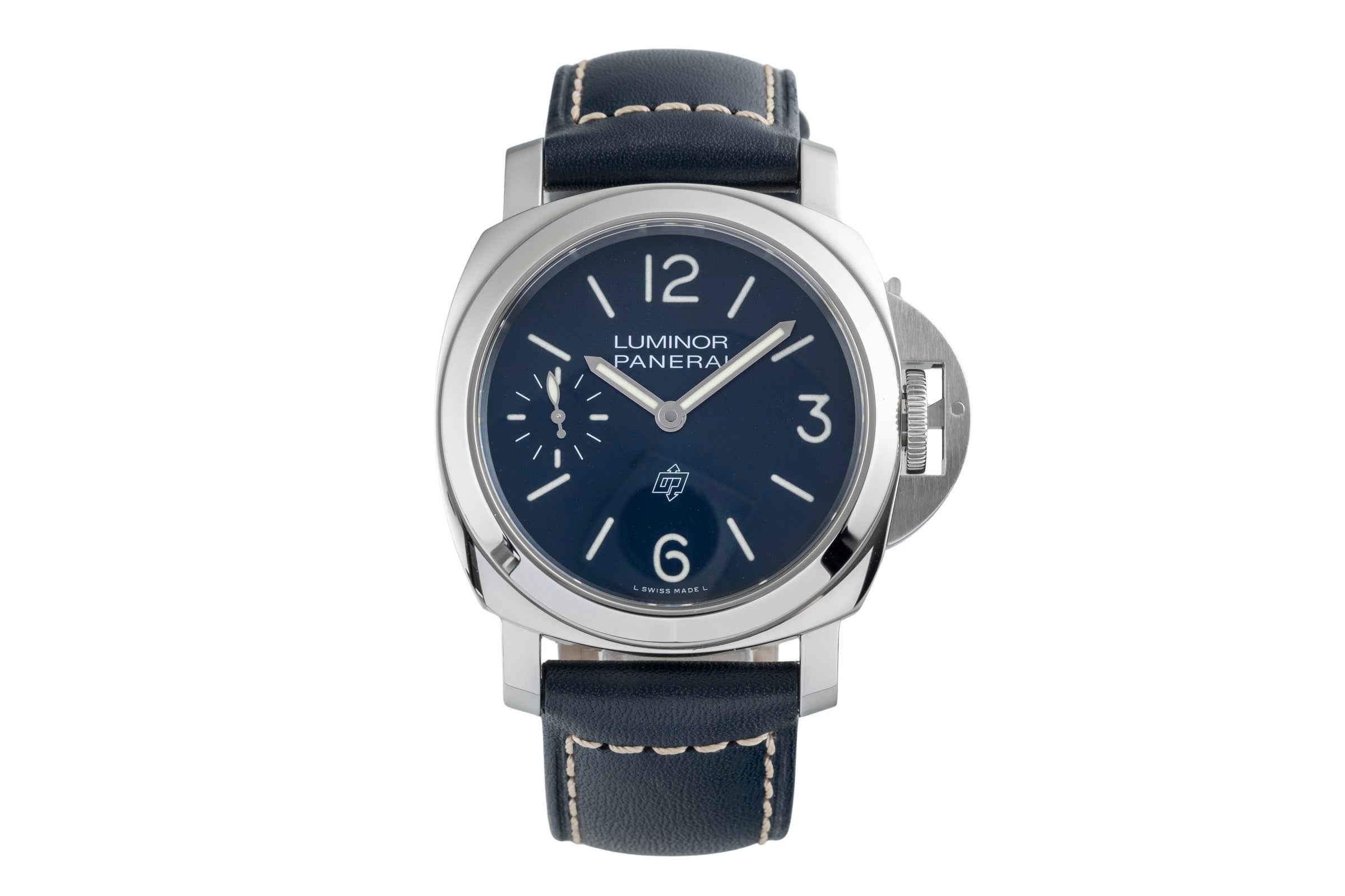 Panerai Luminor  acier à remontage manuel montre pour hommes PAM01085 LP: 6200EUR  [2504631]