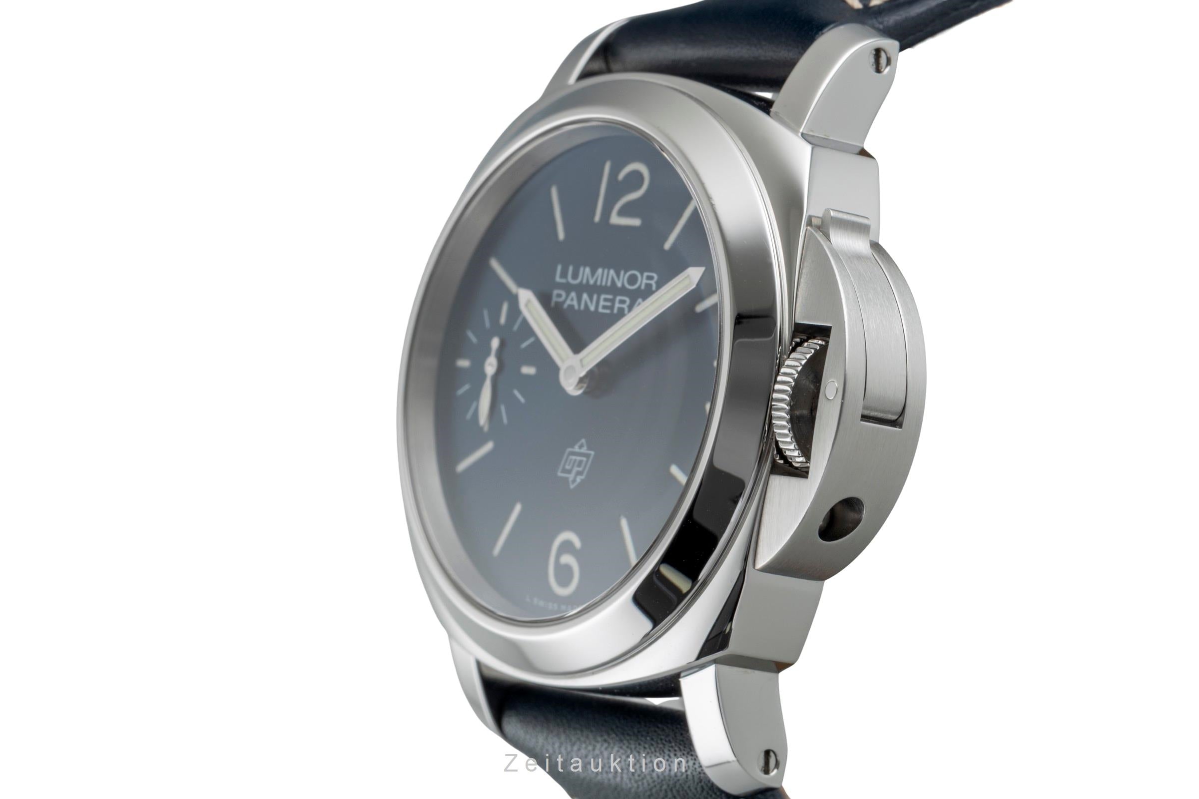 Panerai Luminor  acier à remontage manuel montre pour hommes PAM01085 LP: 6200EUR  [2504631]