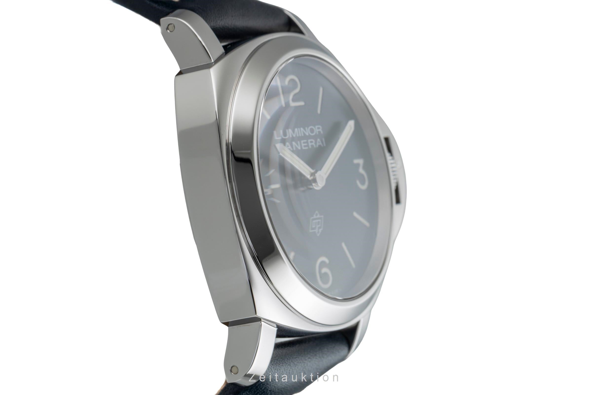 Panerai Luminor  acier à remontage manuel montre pour hommes PAM01085 LP: 6200EUR  [2504631]