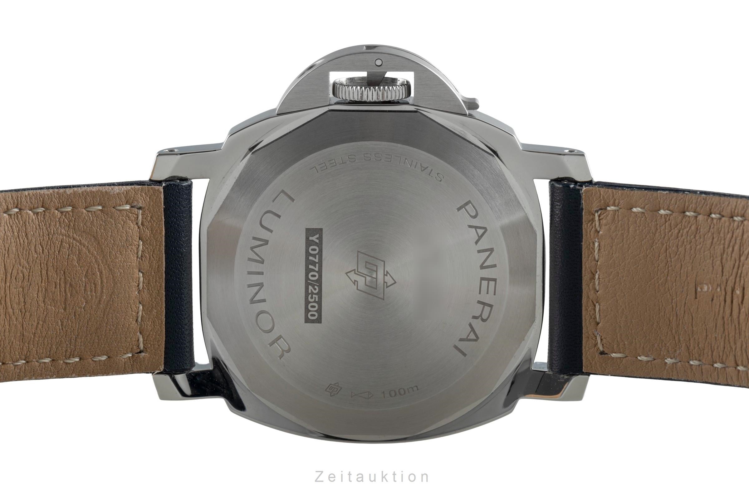 Panerai Luminor  acier à remontage manuel montre pour hommes PAM01085 LP: 6200EUR  [2504631]