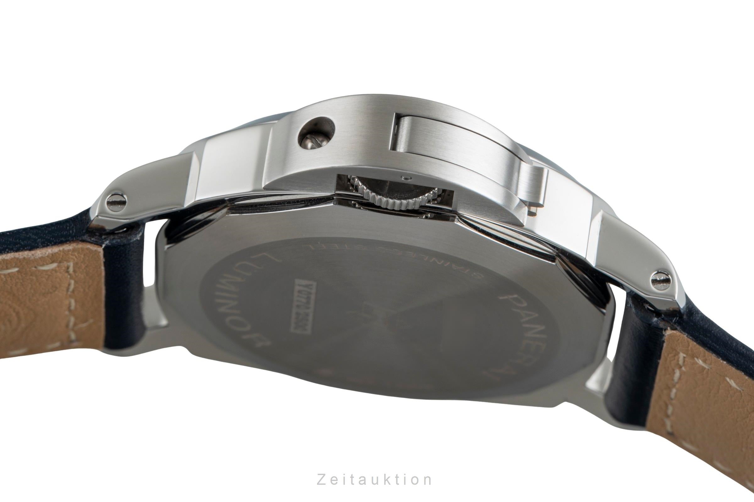 Panerai Luminor  acier à remontage manuel montre pour hommes PAM01085 LP: 6200EUR  [2504631]