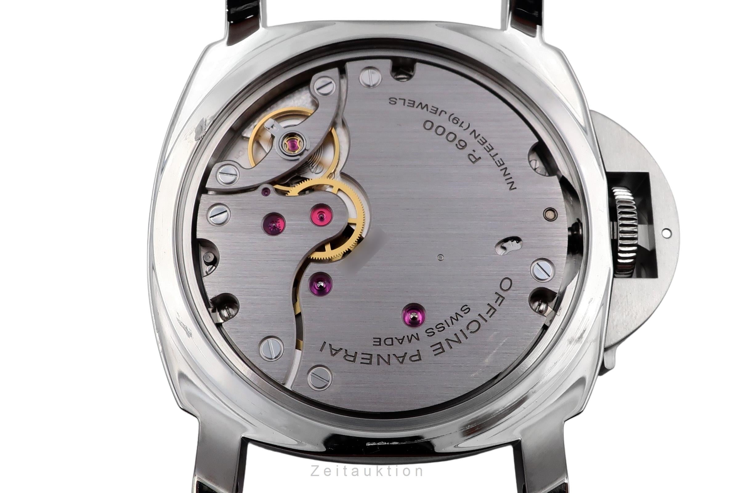 Panerai Luminor  acier à remontage manuel montre pour hommes PAM01085 LP: 6200EUR  [2504631]