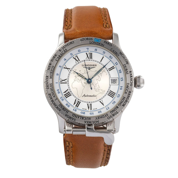 Longines Lindbergh acier automatique montre pour hommes L2.610.4  [2504636]