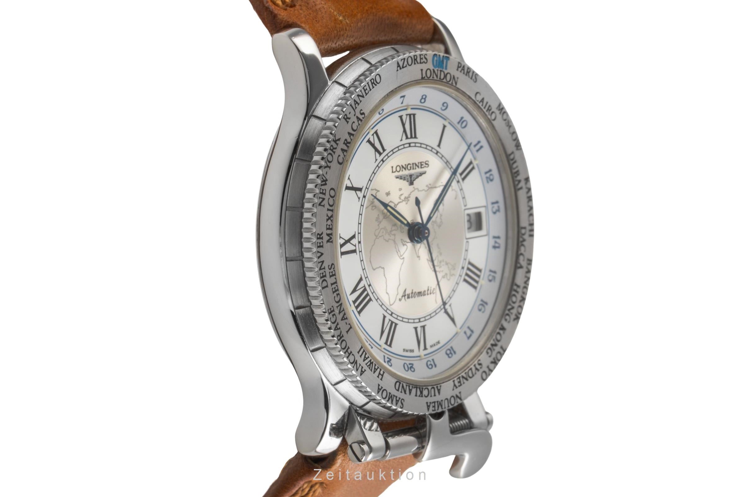 Longines Lindbergh acier automatique montre pour hommes L2.610.4  [2504636]