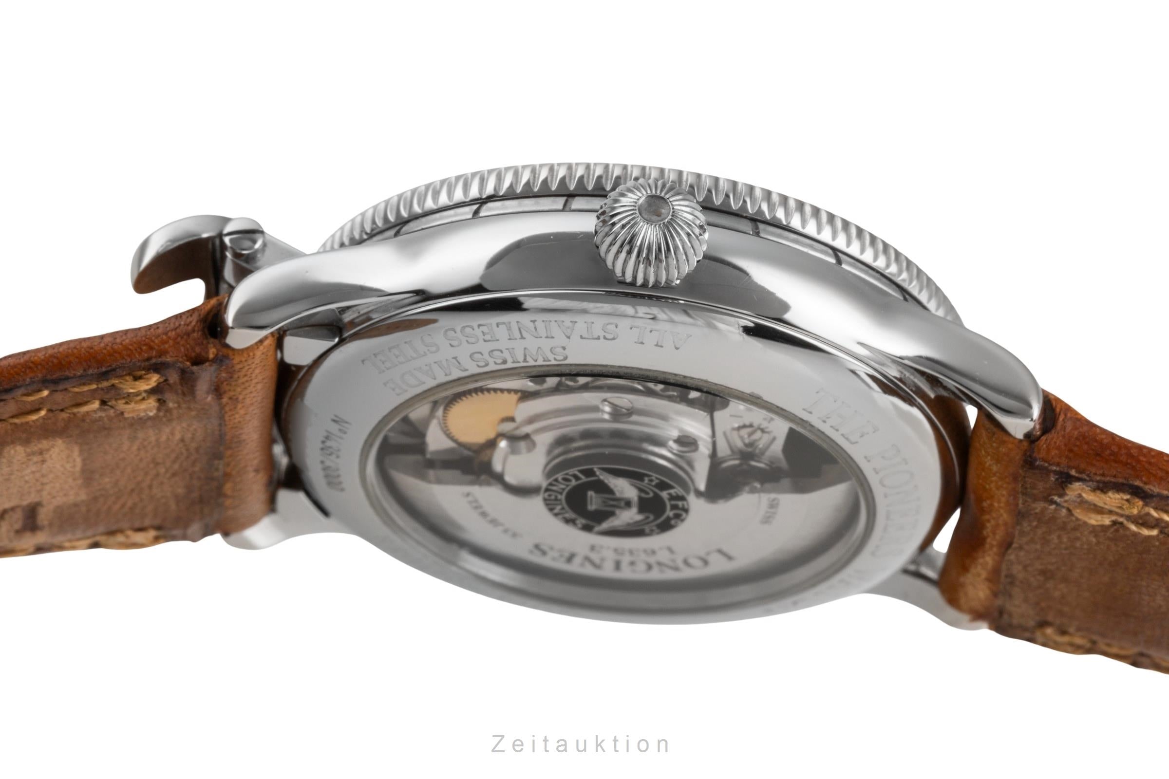 Longines Lindbergh acier automatique montre pour hommes L2.610.4  [2504636]