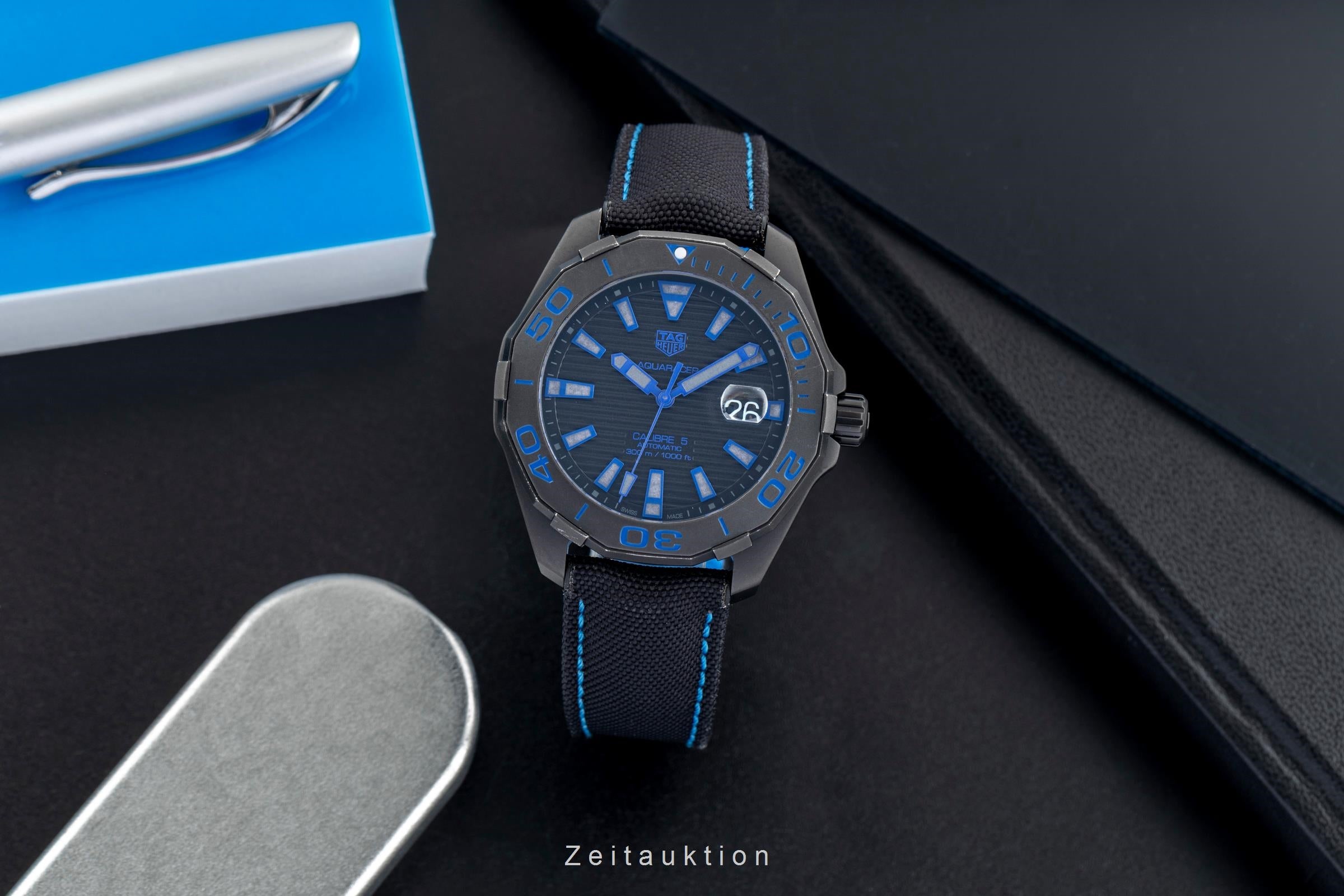 Tag Heuer Aquaracer titane  automatique montre pour hommes WAY208B.FC6382 LP: 3150EUR  [2504637]