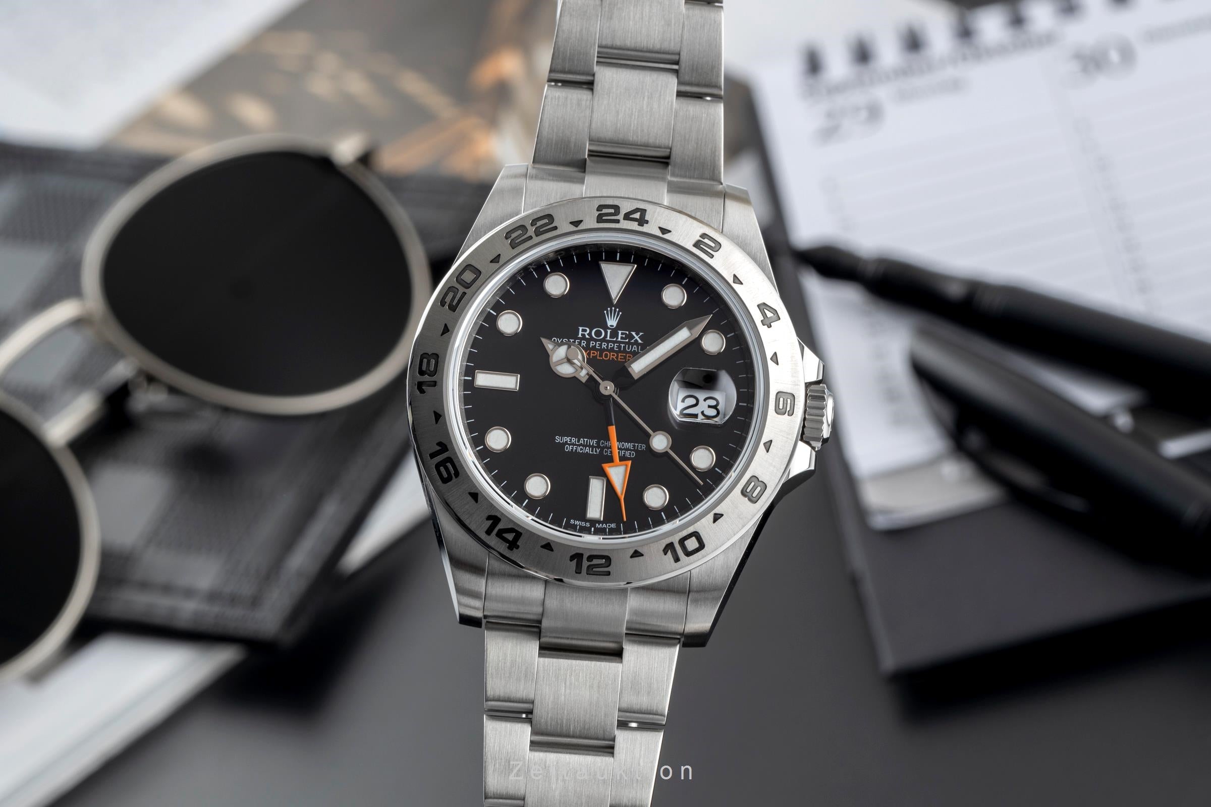 Rolex Explorer II steel automatic men's watch 216570  [2504639]