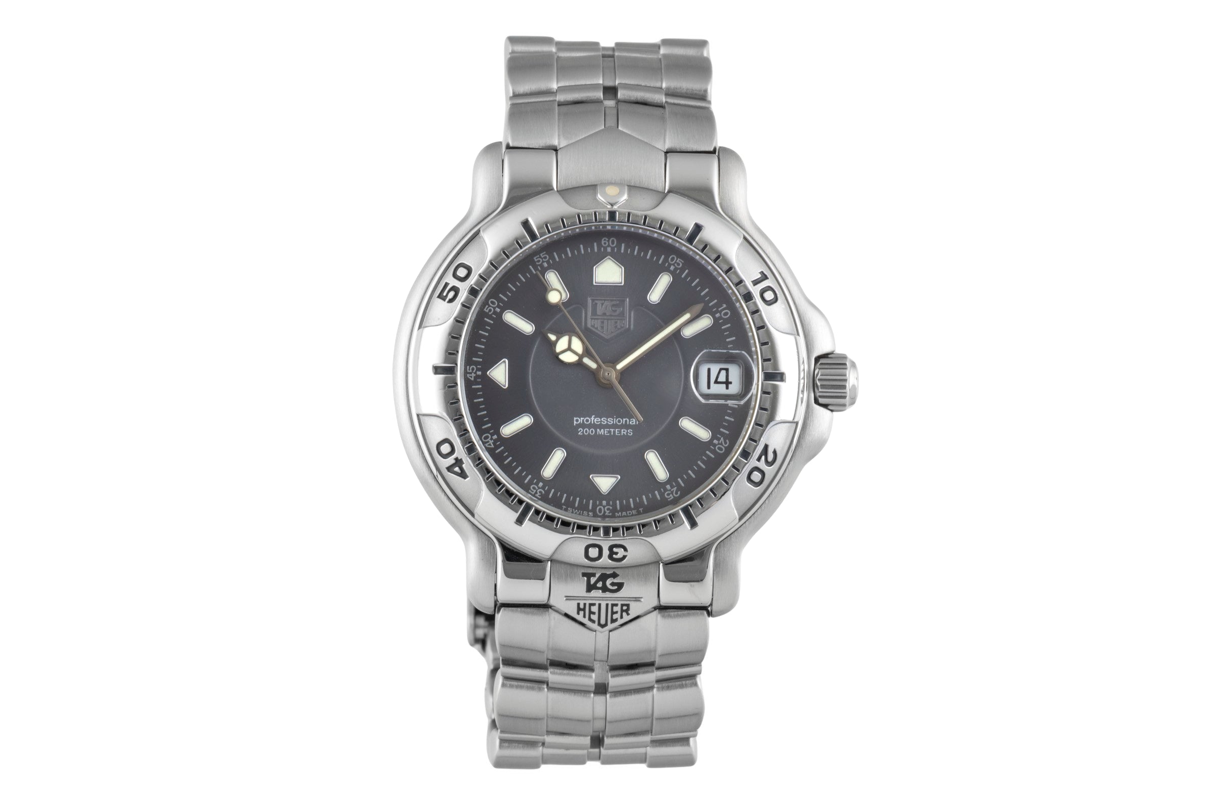 Tag Heuer Professional acier quartz montre pour hommes WH1112-K1  [2504646]