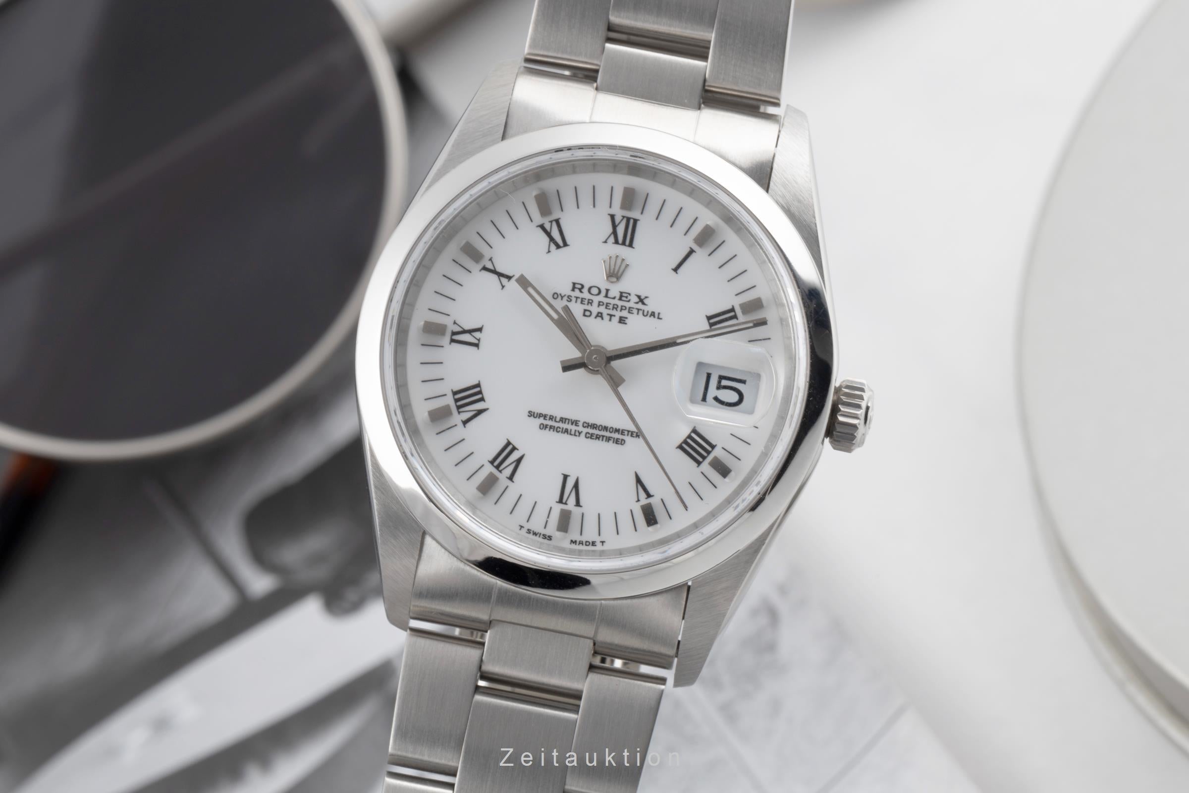 Rolex Date acier automatique montre pour hommes 15200  [2504650]