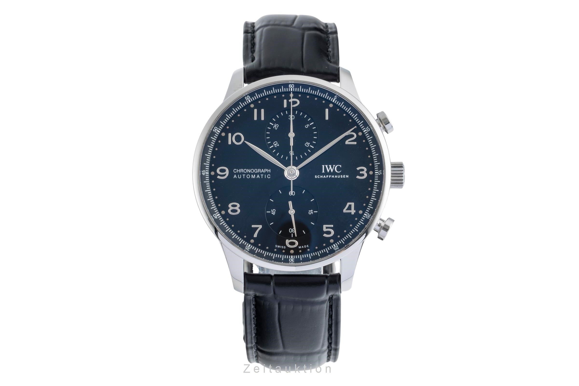 IWC Portugieser chronograph steel automatic men's watch IW371609  [2504653]