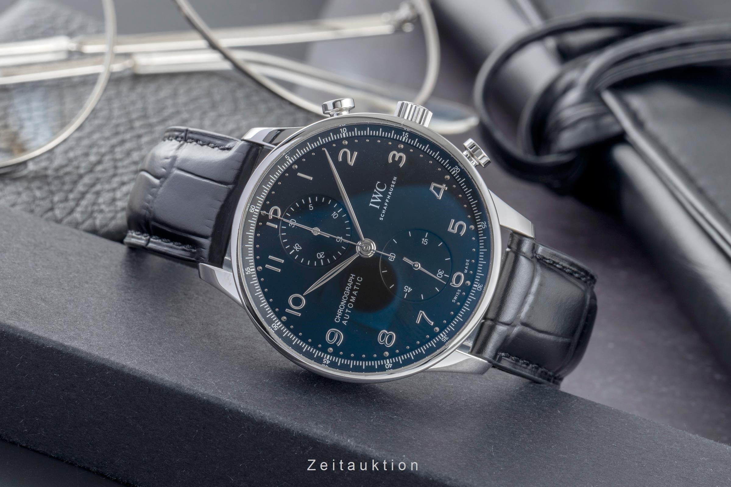 IWC Portugieser chronograph steel automatic men's watch IW371609  [2504653]