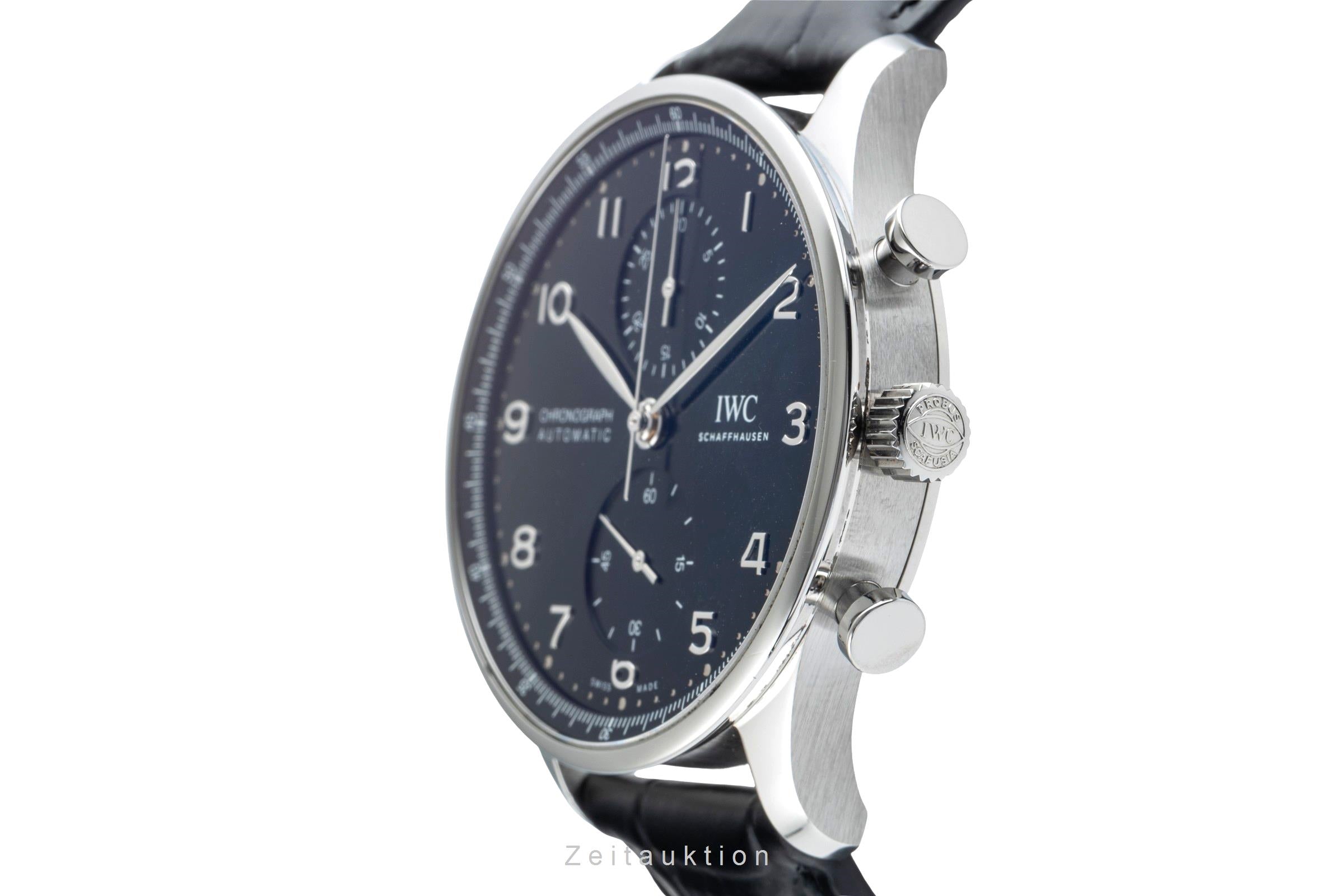 IWC Portugieser chronograph steel automatic men's watch IW371609  [2504653]