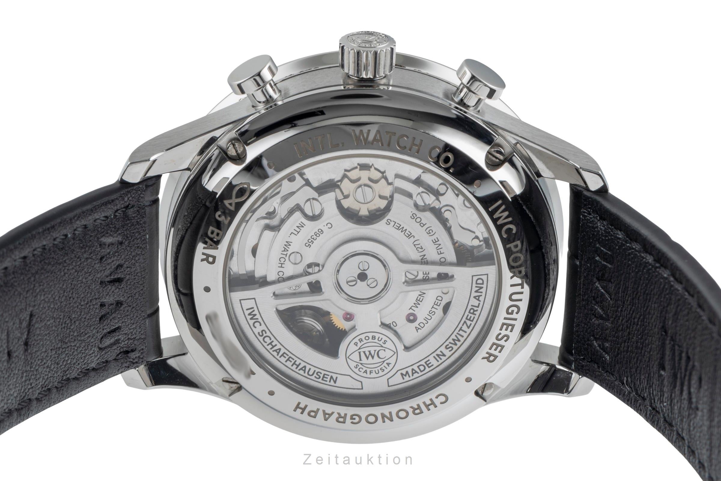 IWC Portugieser chronograph steel automatic men's watch IW371609  [2504653]