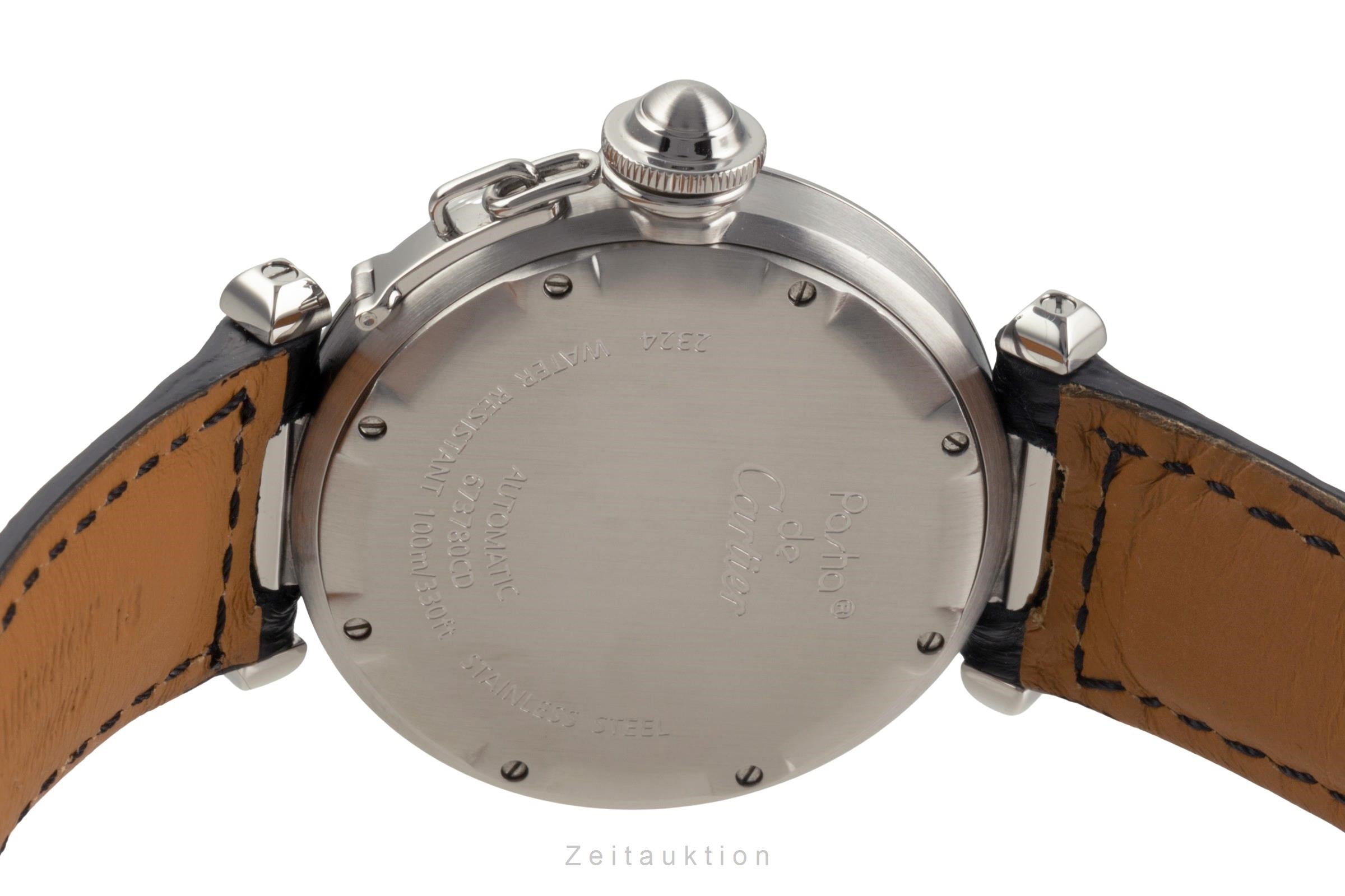 Cartier Pasha C de Cartier Black Dial Automatik Herrenuhr Ref. W3106099 2324 [2504655]
