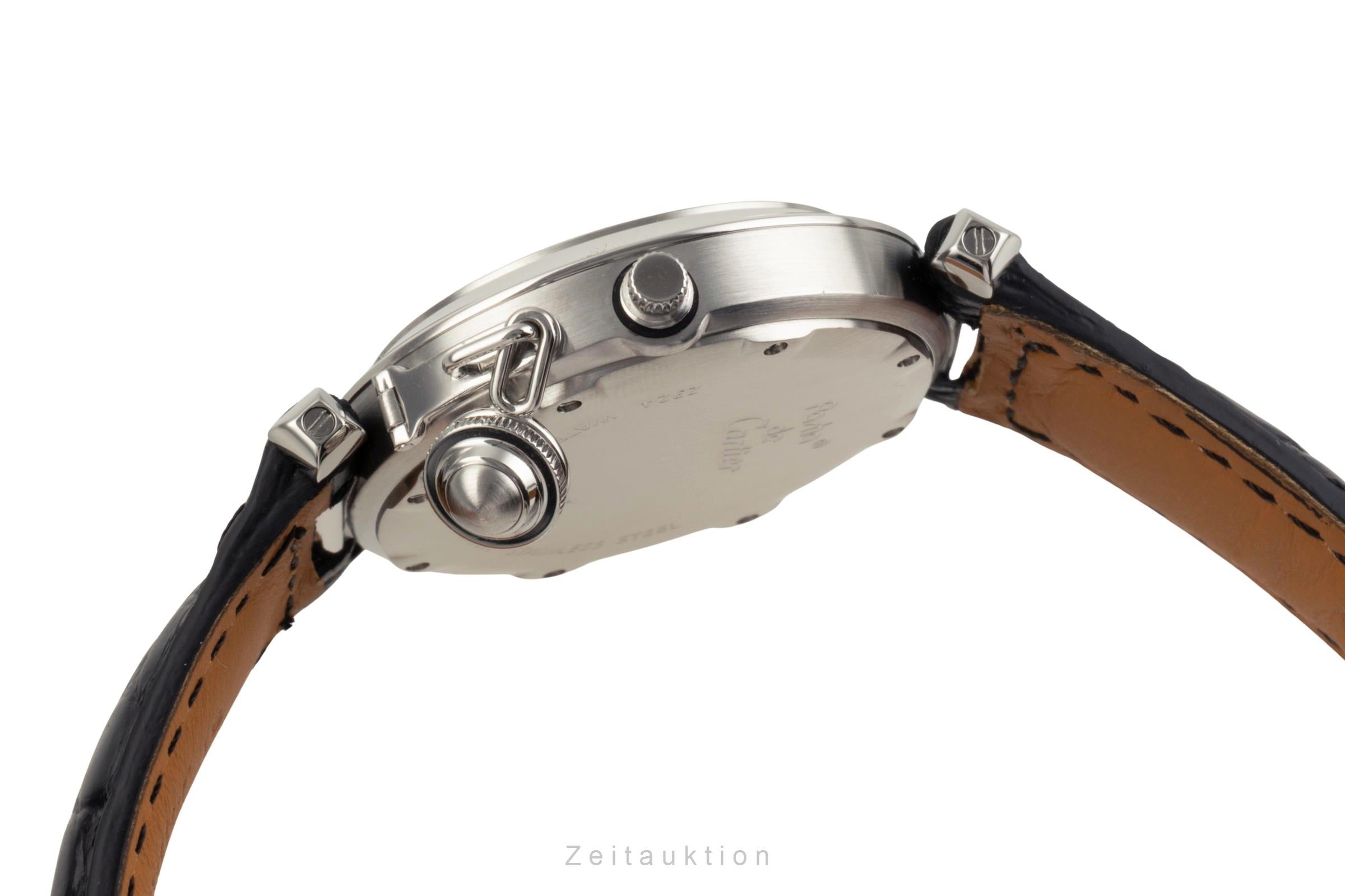 Cartier Pasha C de Cartier Black Dial Automatik Herrenuhr Ref. W3106099 2324 [2504655]