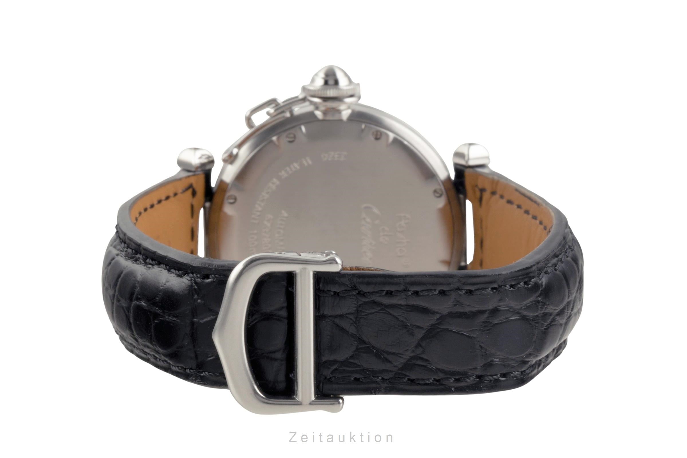Cartier Pasha C de Cartier Black Dial Automatik Herrenuhr Ref. W3106099 2324 [2504655]