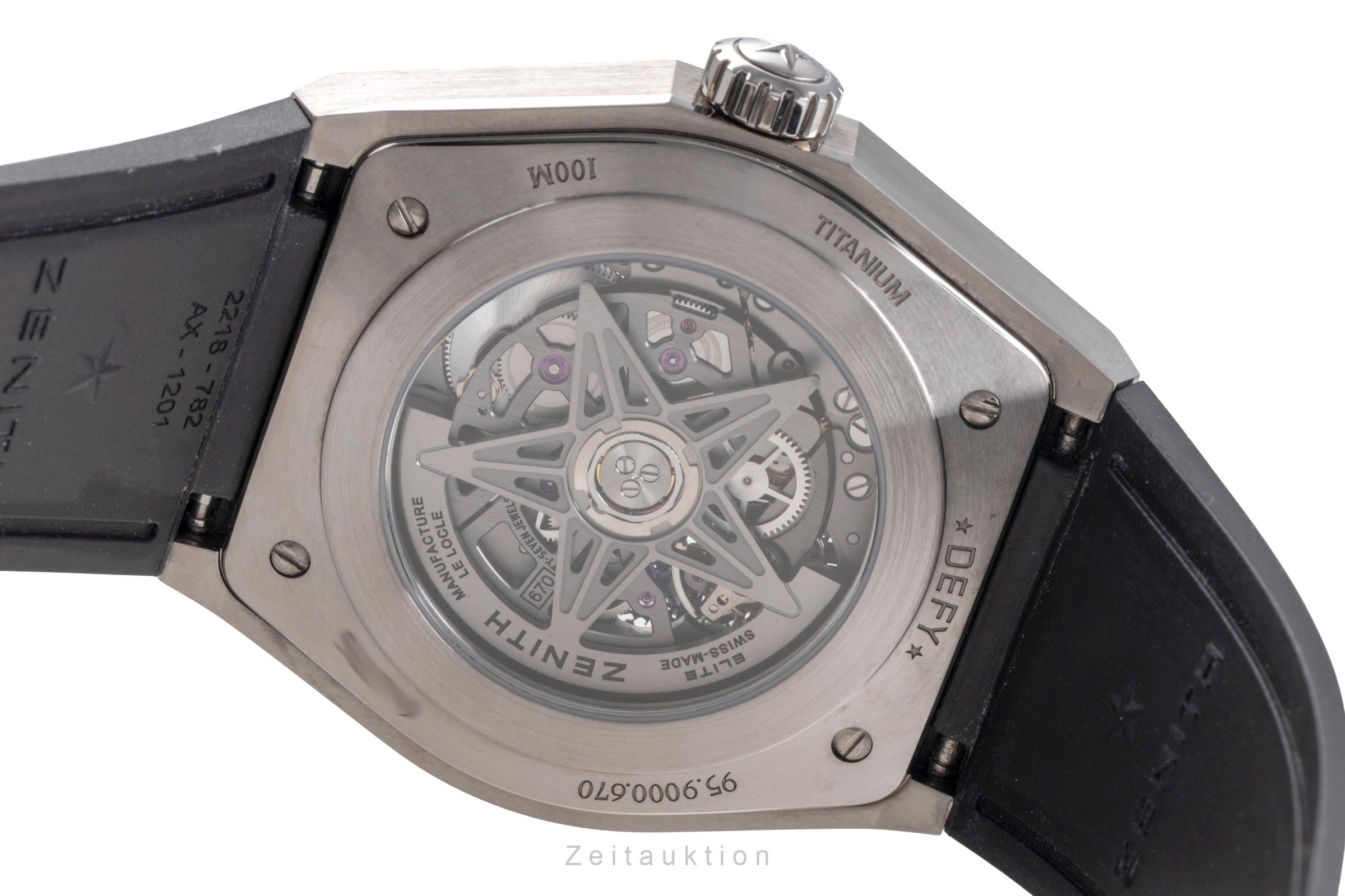 Zenith Defy titanium automatic Kal. 670 Ref. 95.9000.670/78.R782