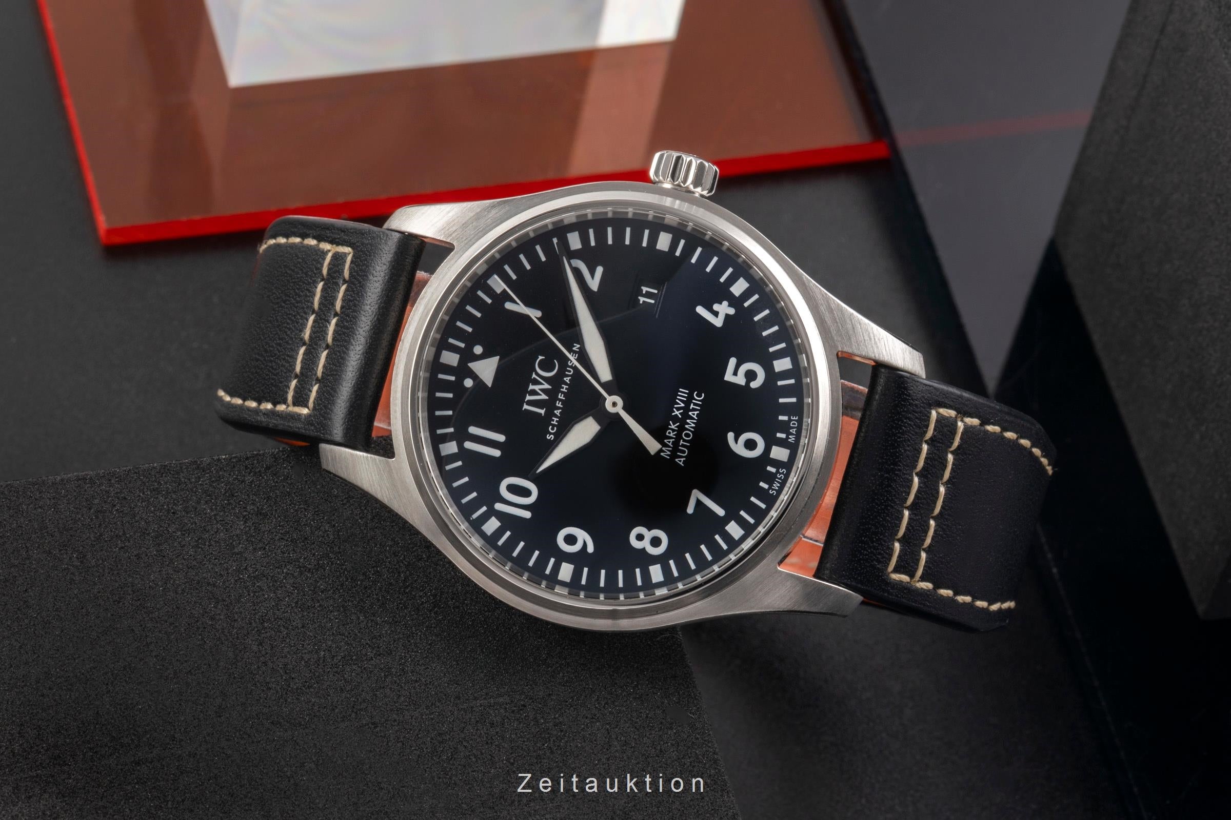 IWC Mark XVIII acero automático reloj para caballeros IW327001 LP: 5700EUR  [2504659]