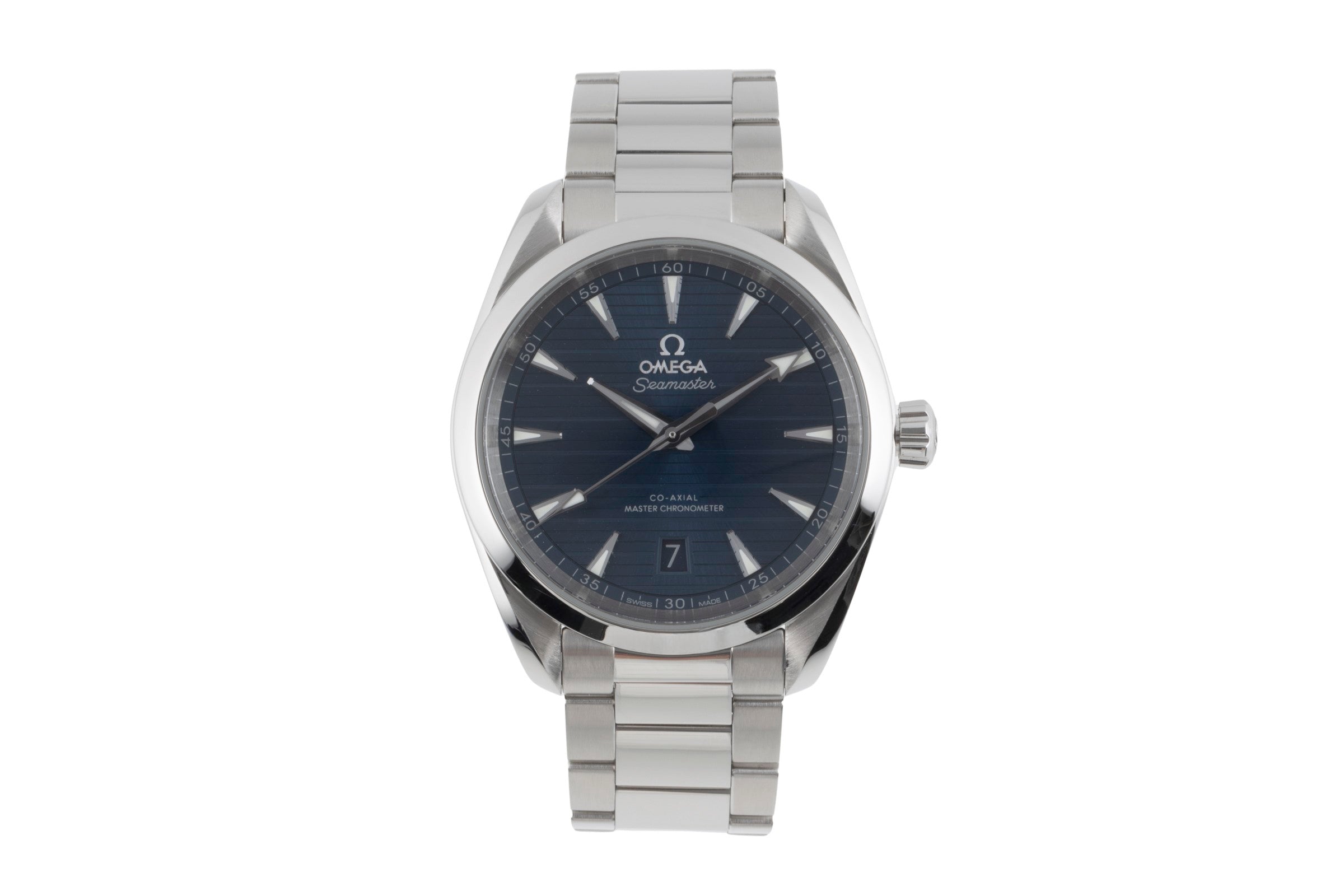 Omega Seamaster steel automatic men's watch 220.10.38.20.03.001 LP: 6800EUR  [2504660]