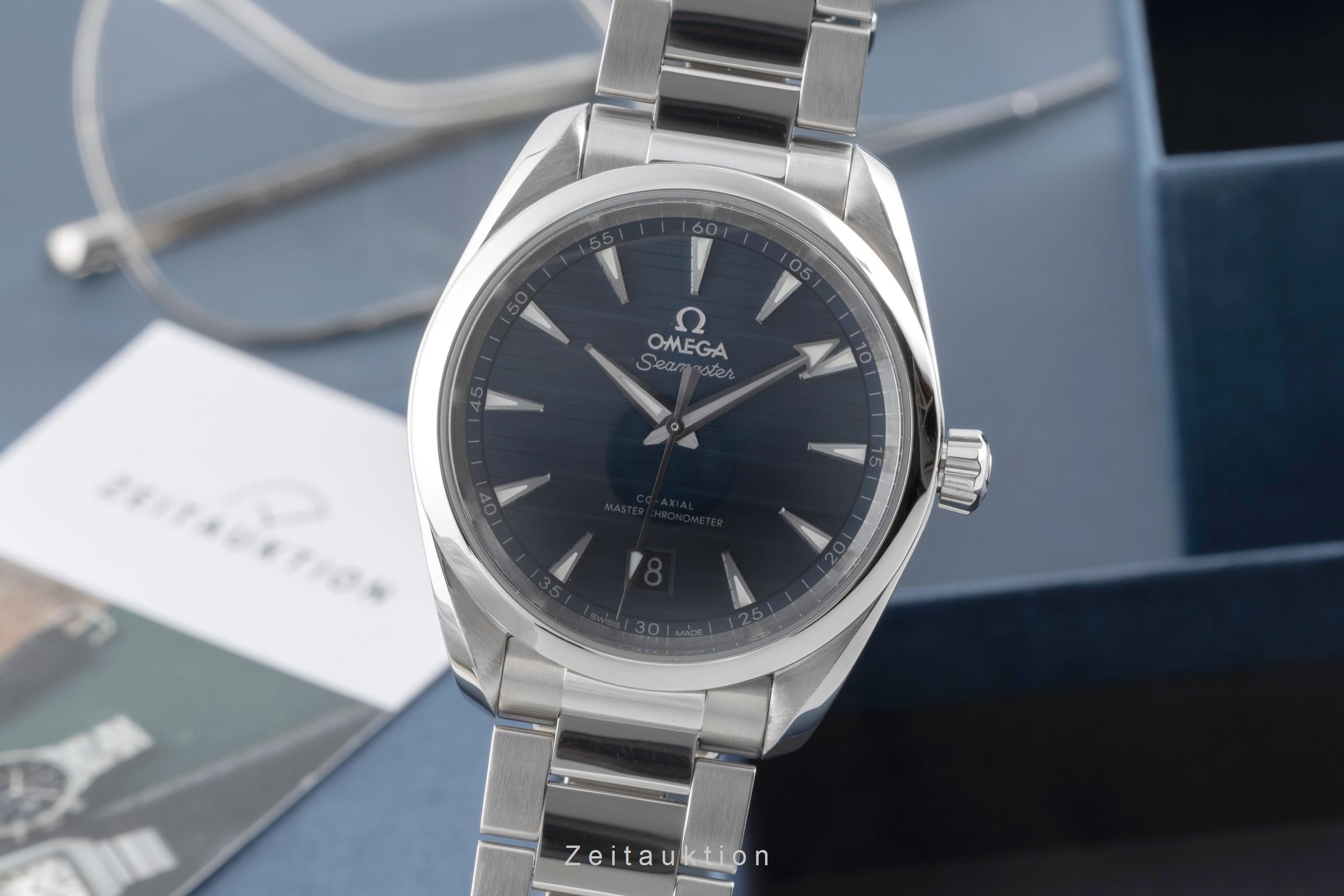 Omega Seamaster steel automatic men's watch 220.10.38.20.03.001 LP: 6800EUR  [2504660]