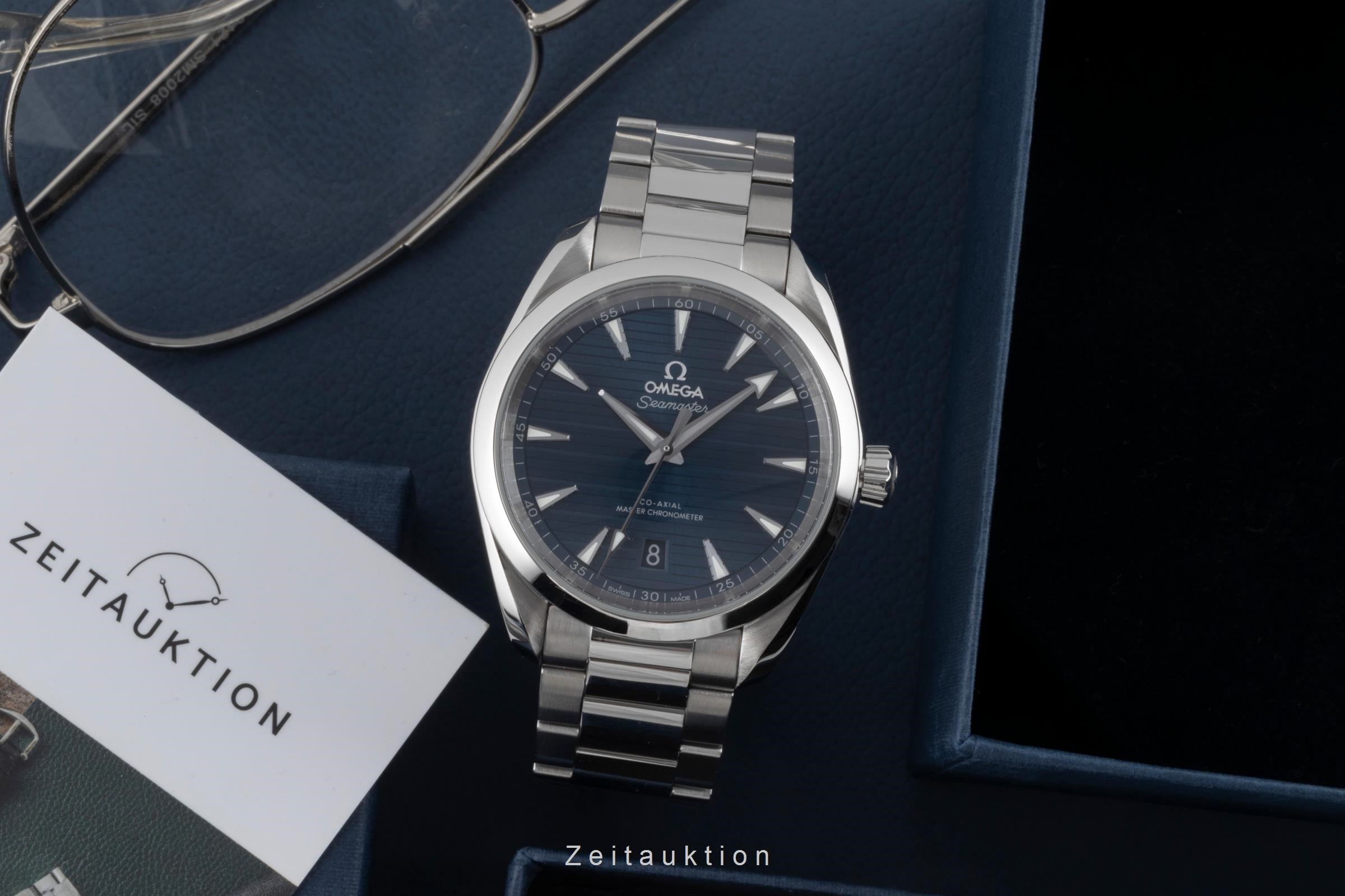 Omega Seamaster steel automatic men's watch 220.10.38.20.03.001 LP: 6800EUR  [2504660]