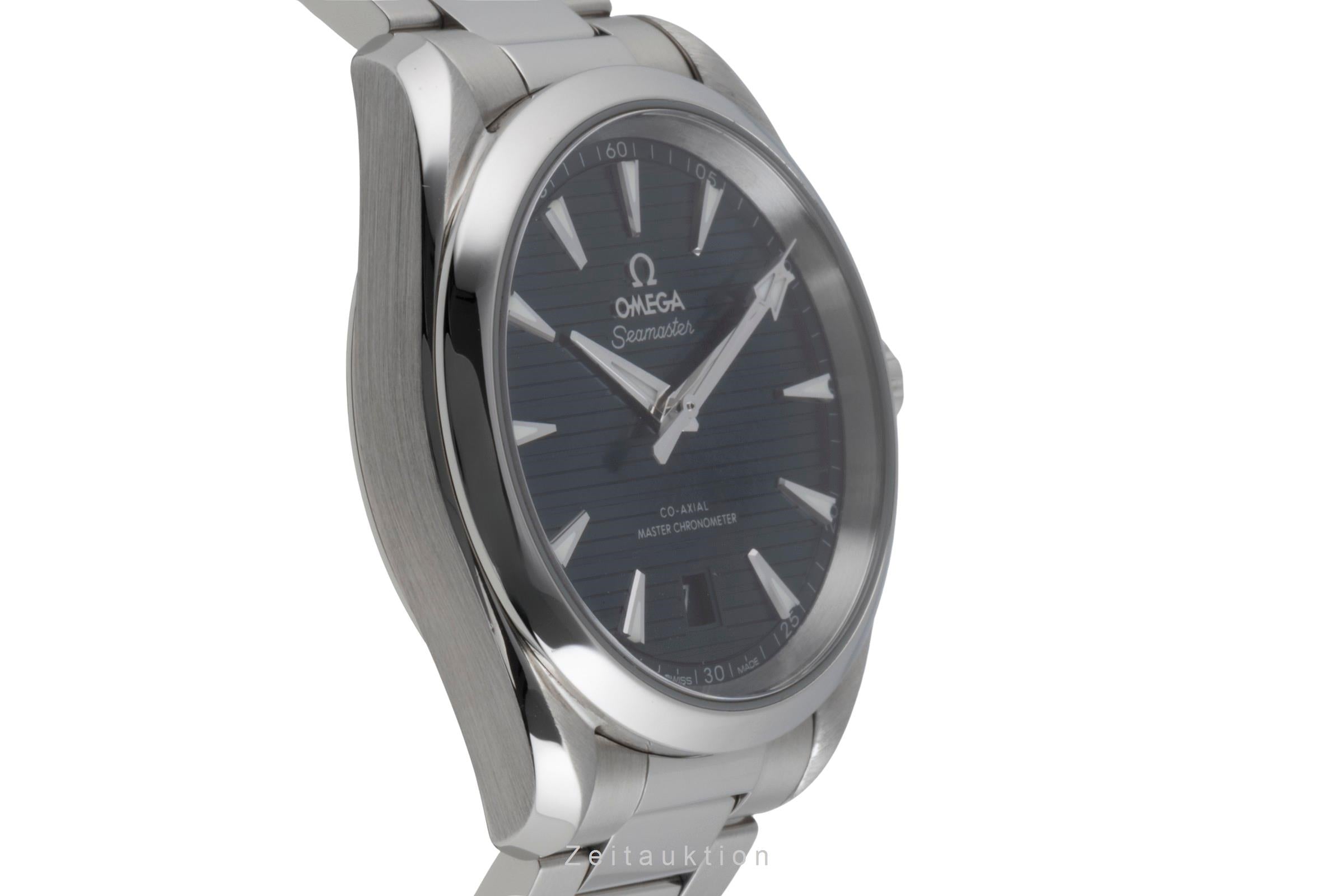 Omega Seamaster steel automatic men's watch 220.10.38.20.03.001 LP: 6800EUR  [2504660]