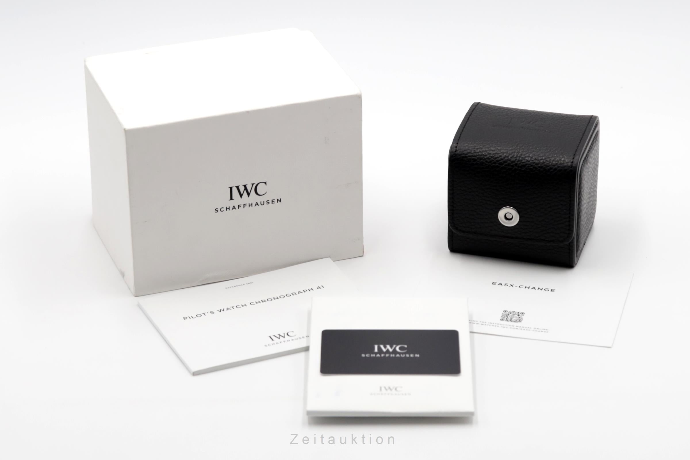 IWC Pilot chronographe titane  automatique montre pour hommes IW388108 LP: 9000EUR  [2504661]