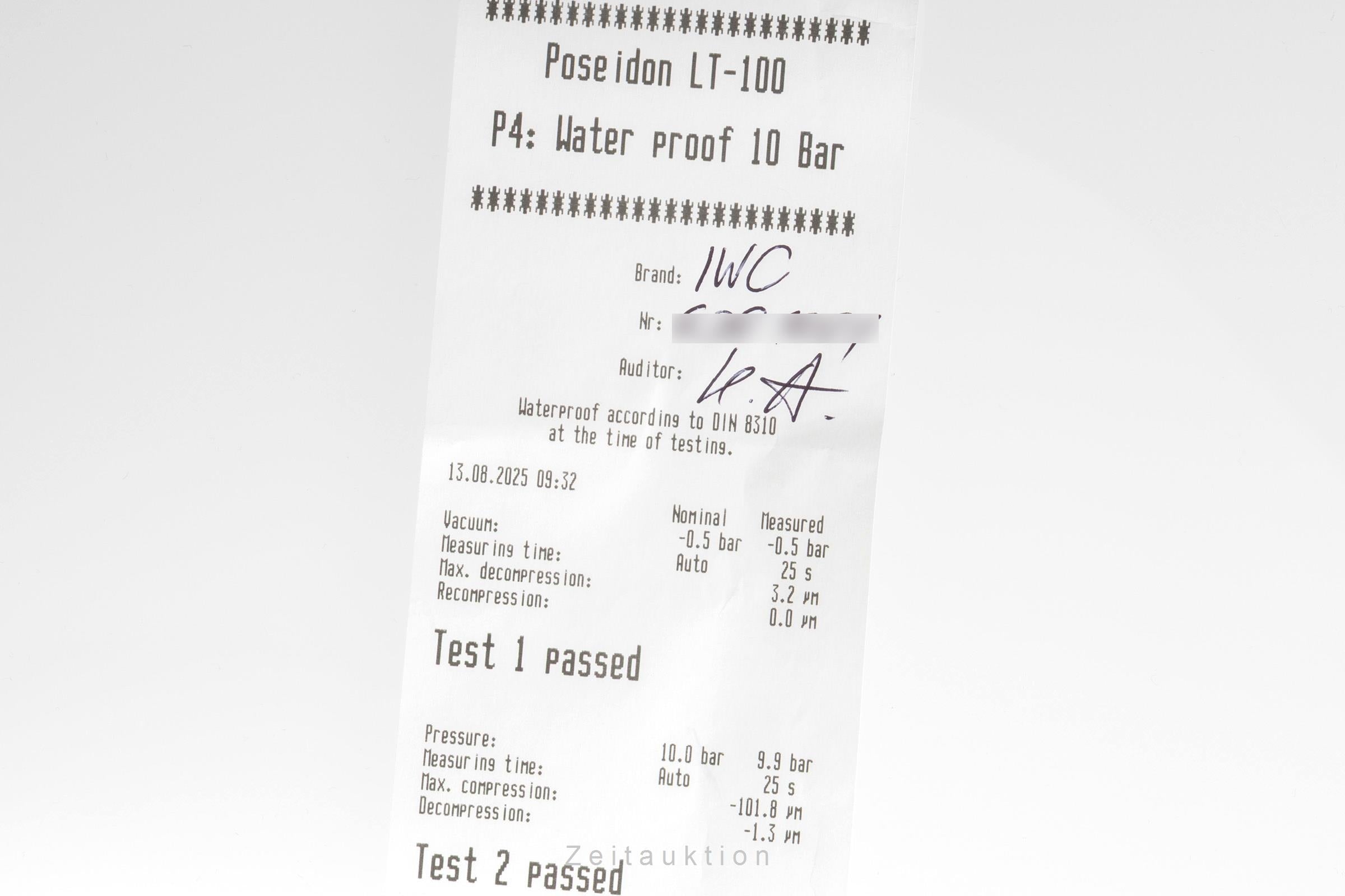 IWC Pilot chronographe titane  automatique montre pour hommes IW388108 LP: 9000EUR  [2504661]