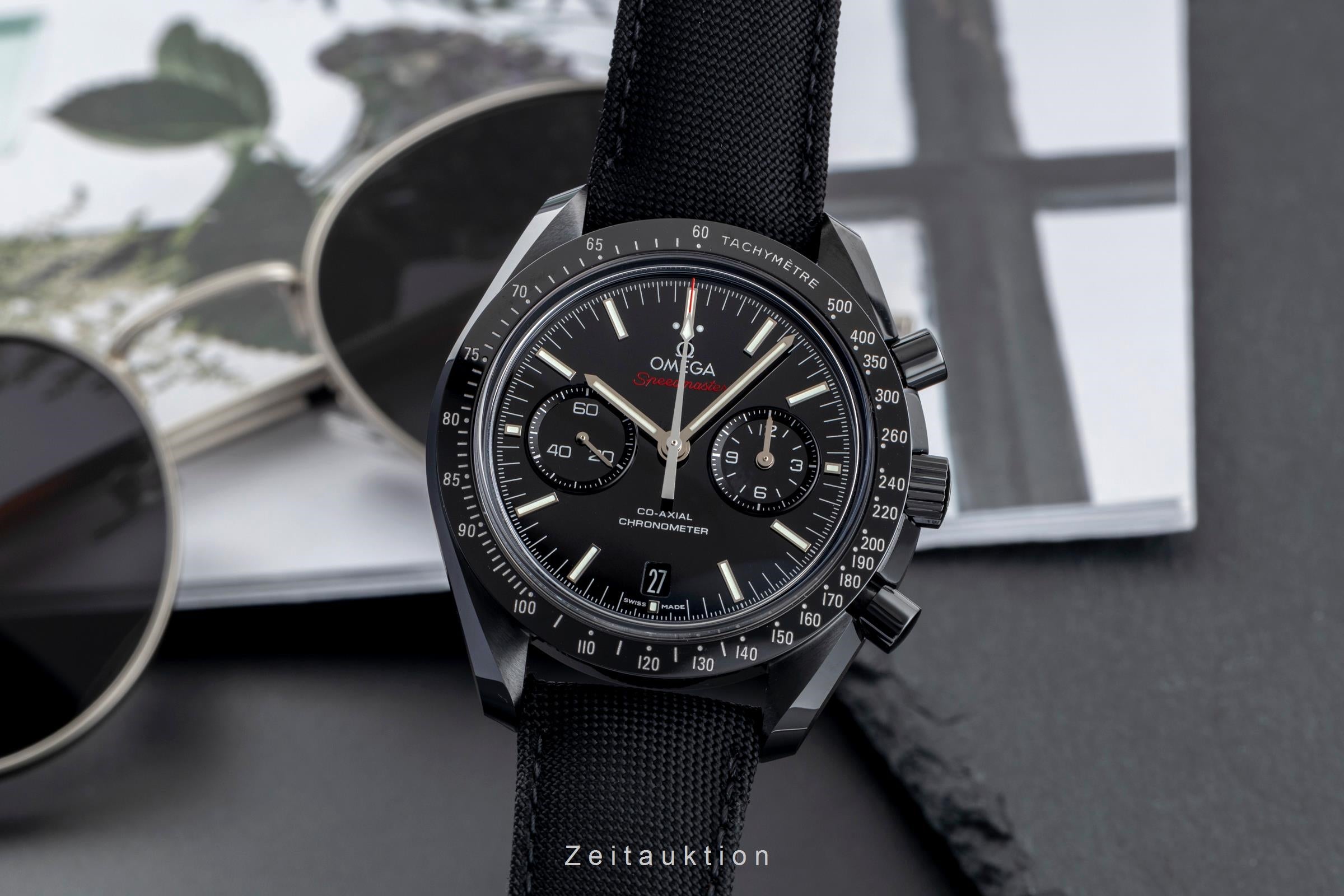 Omega Speedmaster Moonwatch chronograph ceramic automatic men's watch 311.92.44.51.01.003 LP: 13900EUR  [2504668]