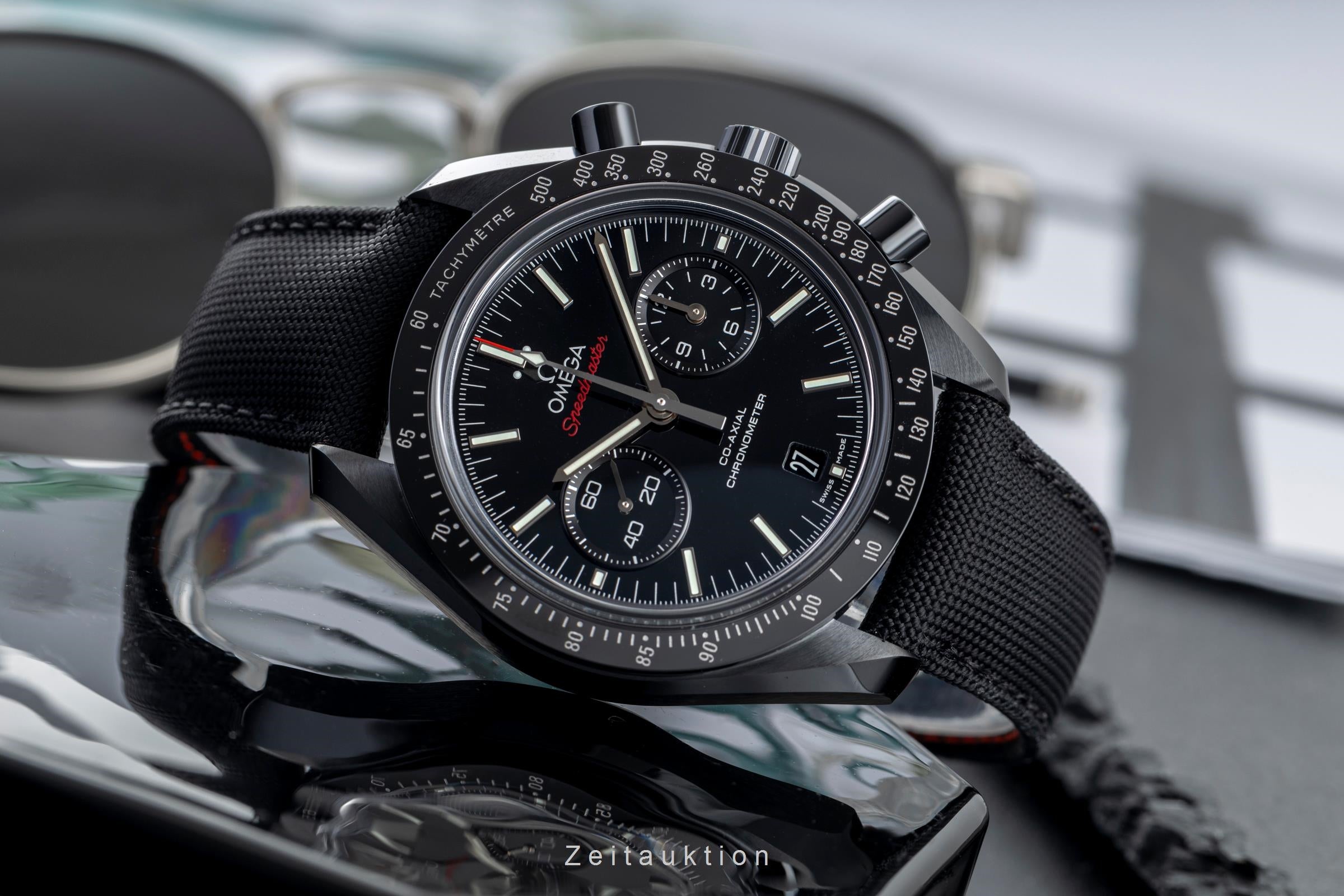 Omega Speedmaster Moonwatch cronografo ceramica automatismo Kal