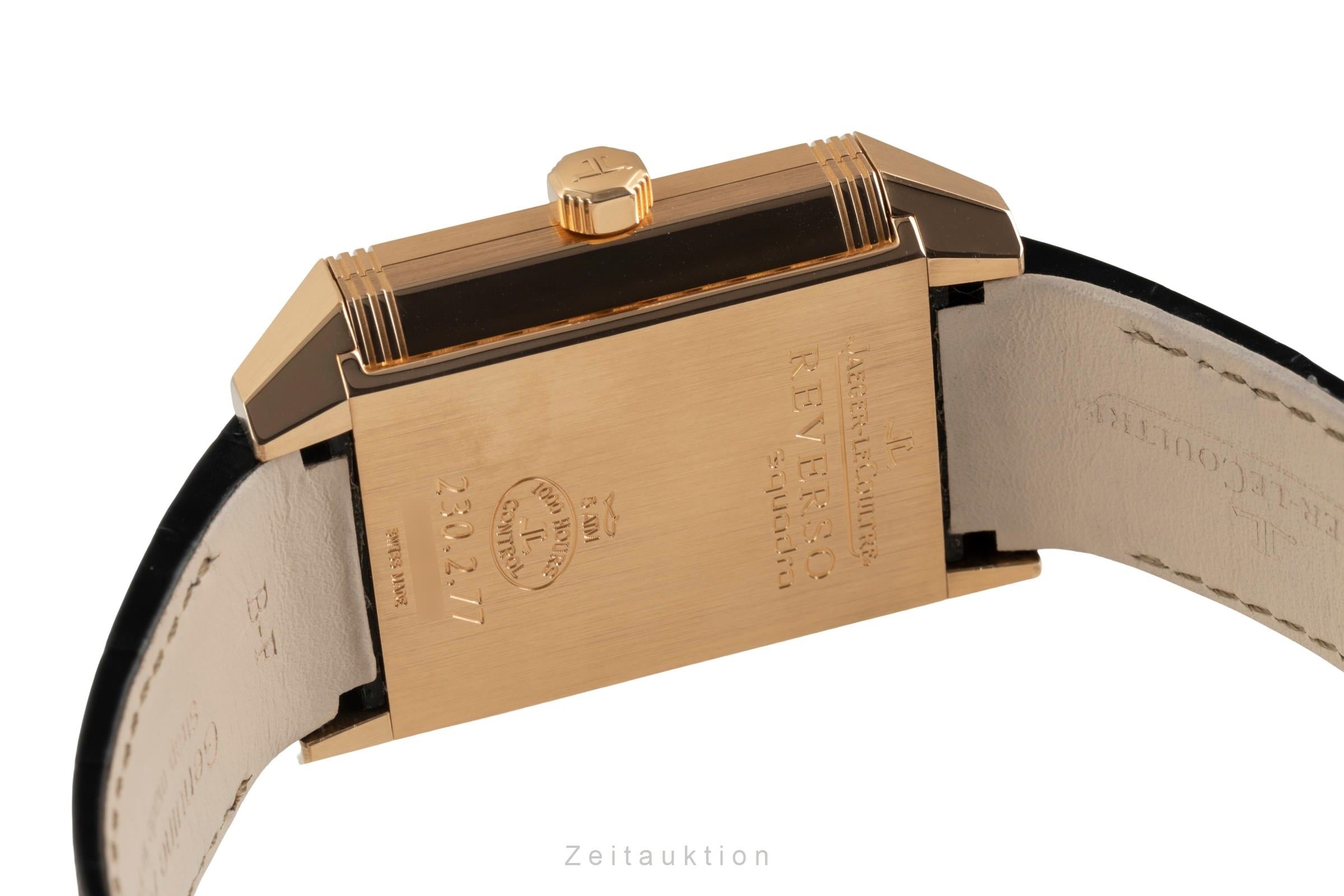 Jaeger LeCoultre Reverso oro rosado de 18 quilates automático reloj para caballeros Q7002420  230.2.77  [2504669]